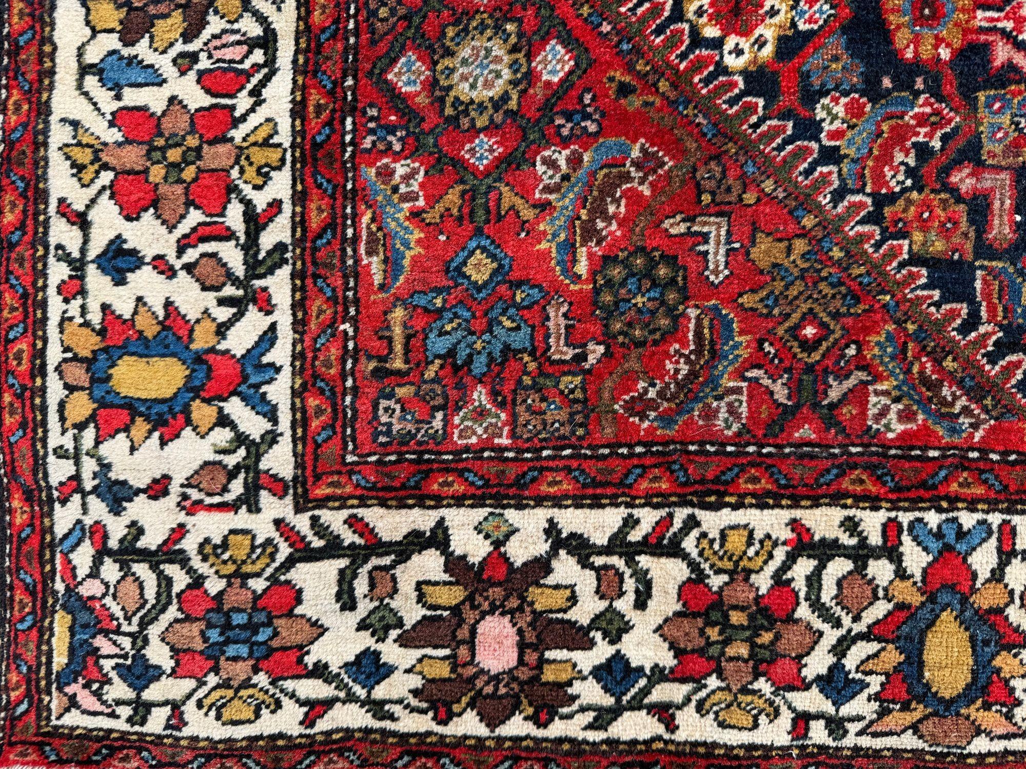 Alfombra Bidjar Antigua 1,50m x 1,03m en venta 2