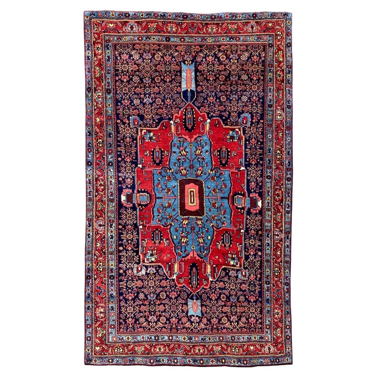 Antique Bidjar Rug For Sale at 1stDibs