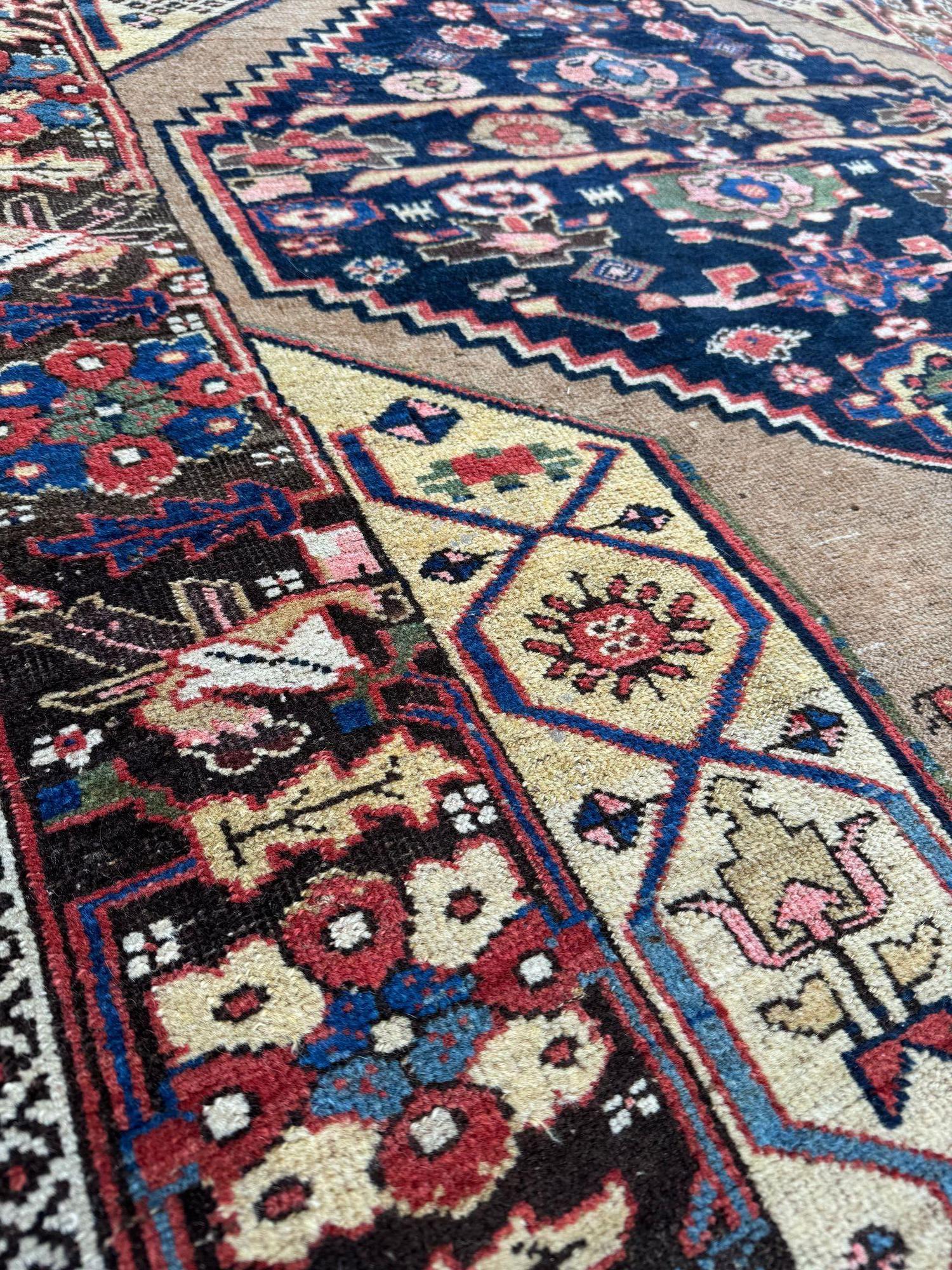 Tappeto antico Bidjar 2,22 m x 1,24 m in vendita 9