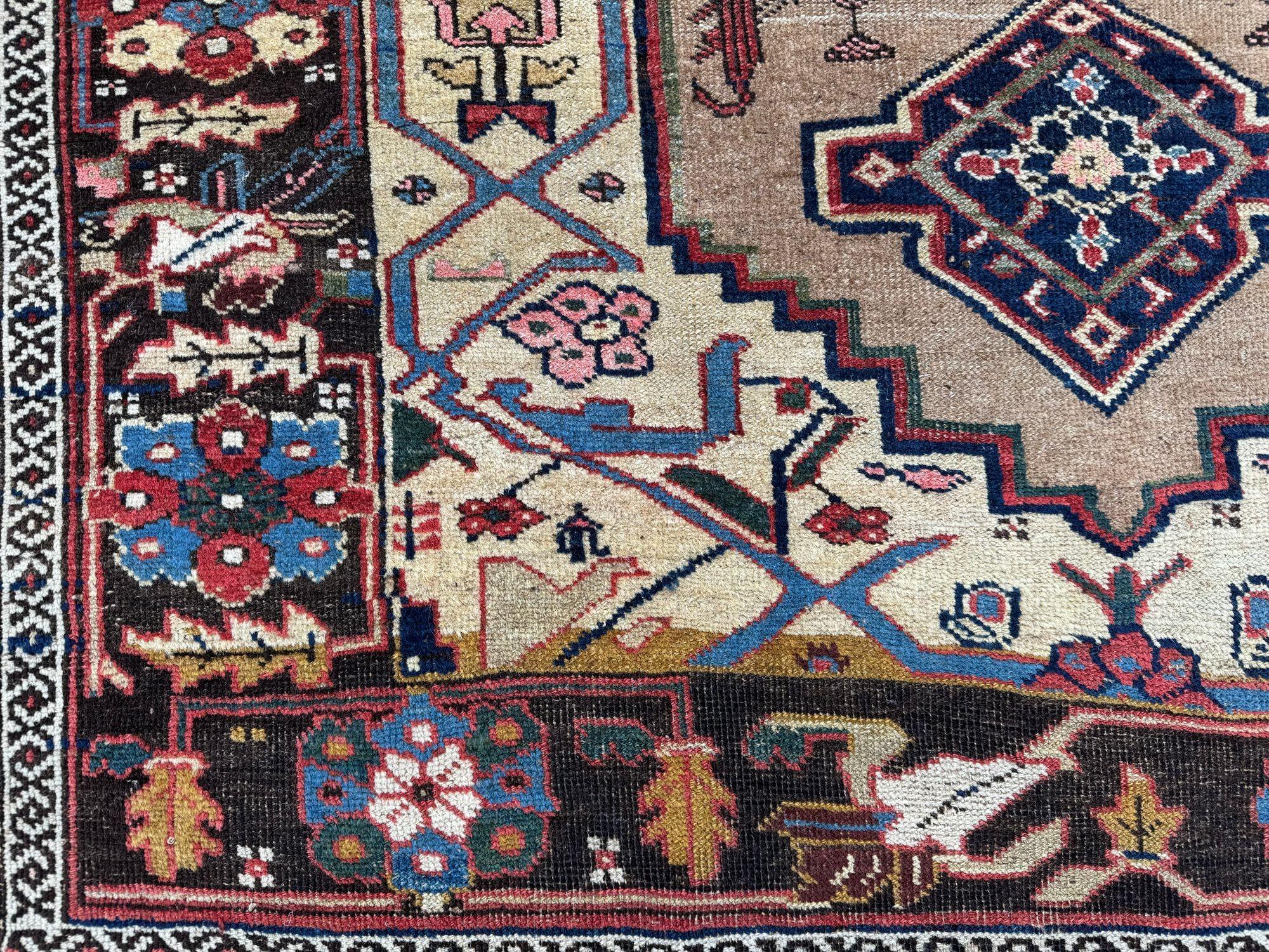 Tappeto antico Bidjar 2,22 m x 1,24 m in vendita 2