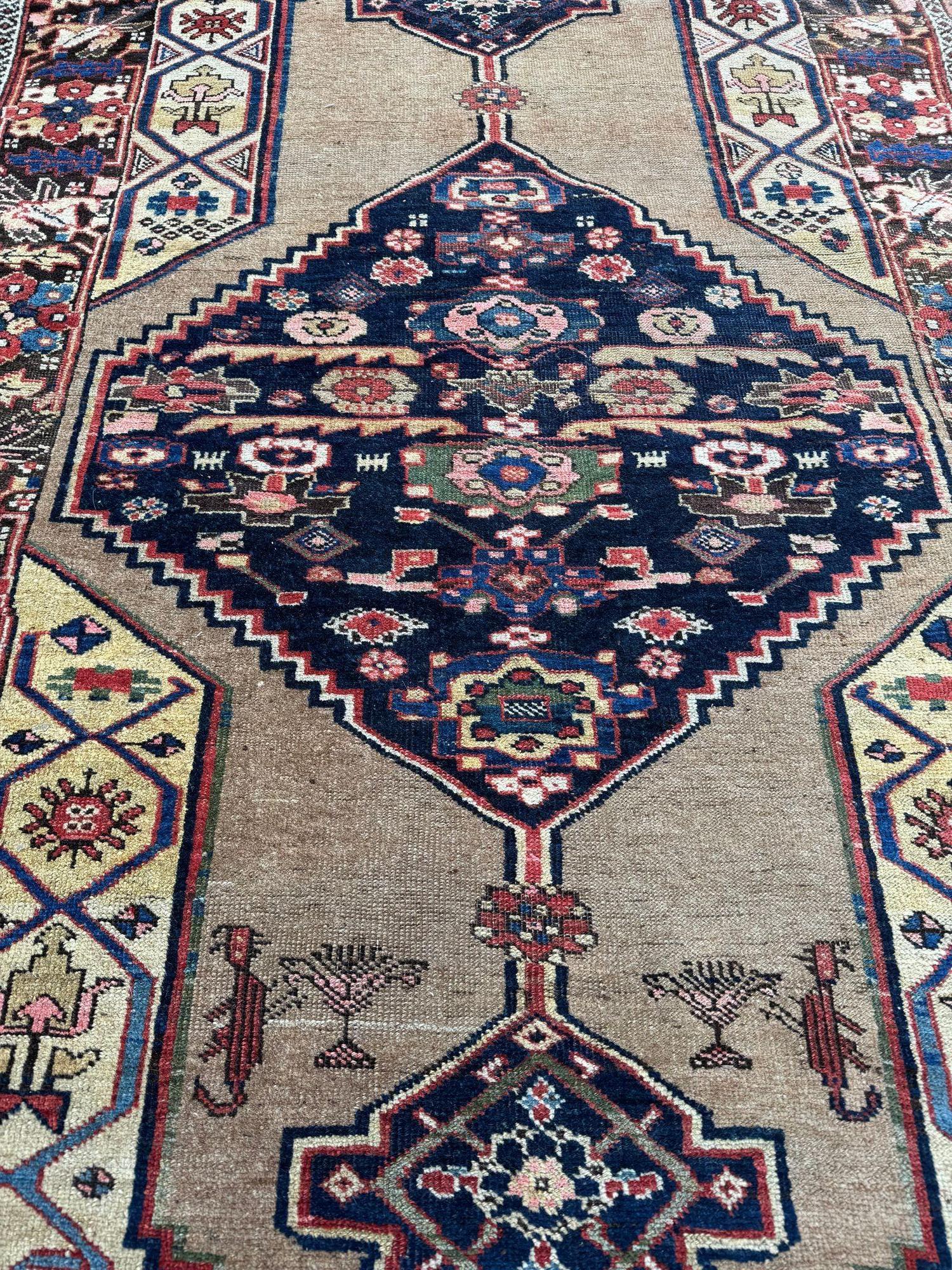 Tappeto antico Bidjar 2,22 m x 1,24 m in vendita 3