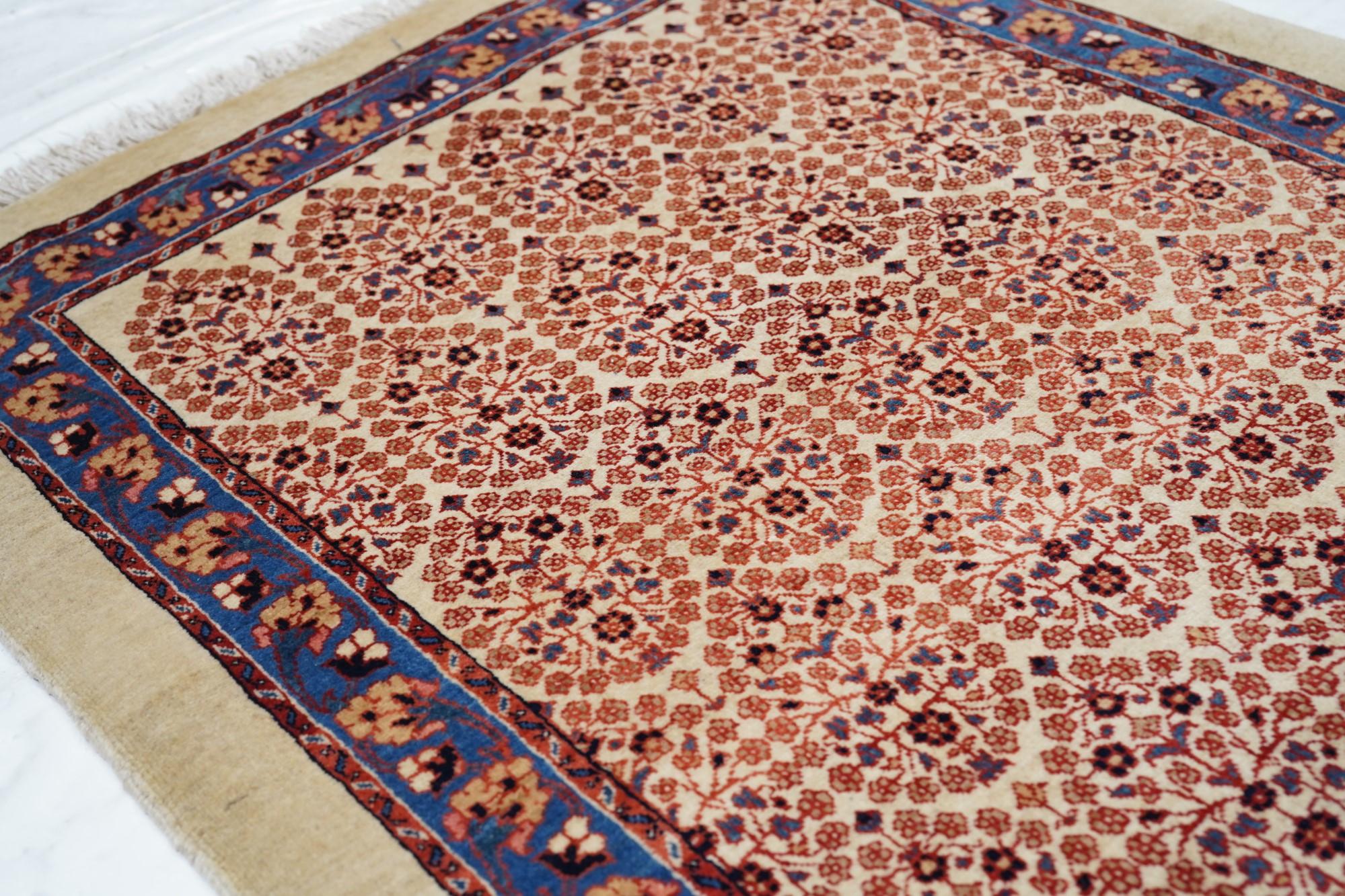 Antiker Bidjar-Teppich 3'0
