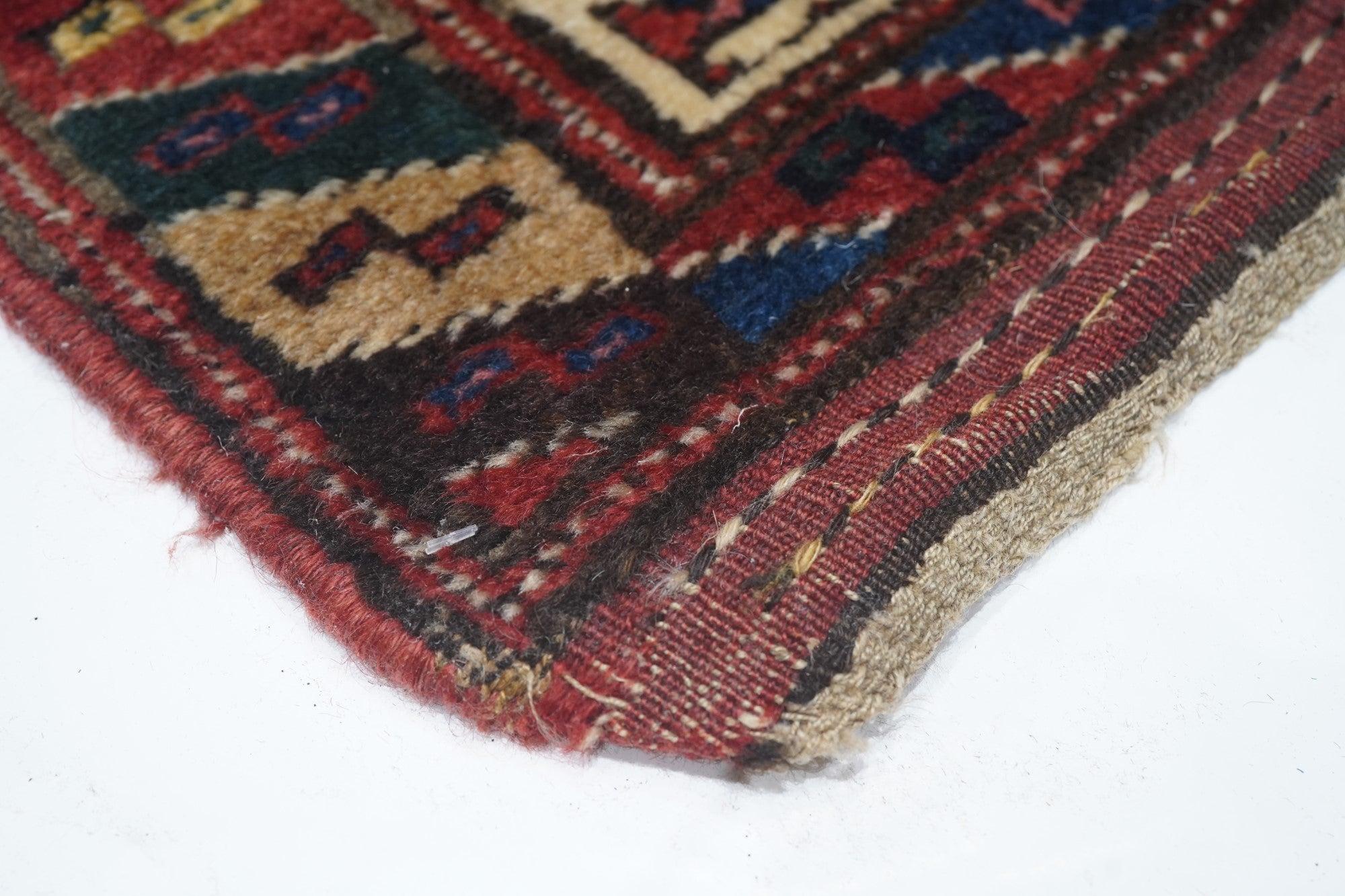 Persian Antique Bidjar Rug 3'11'' x 8'2'' For Sale
