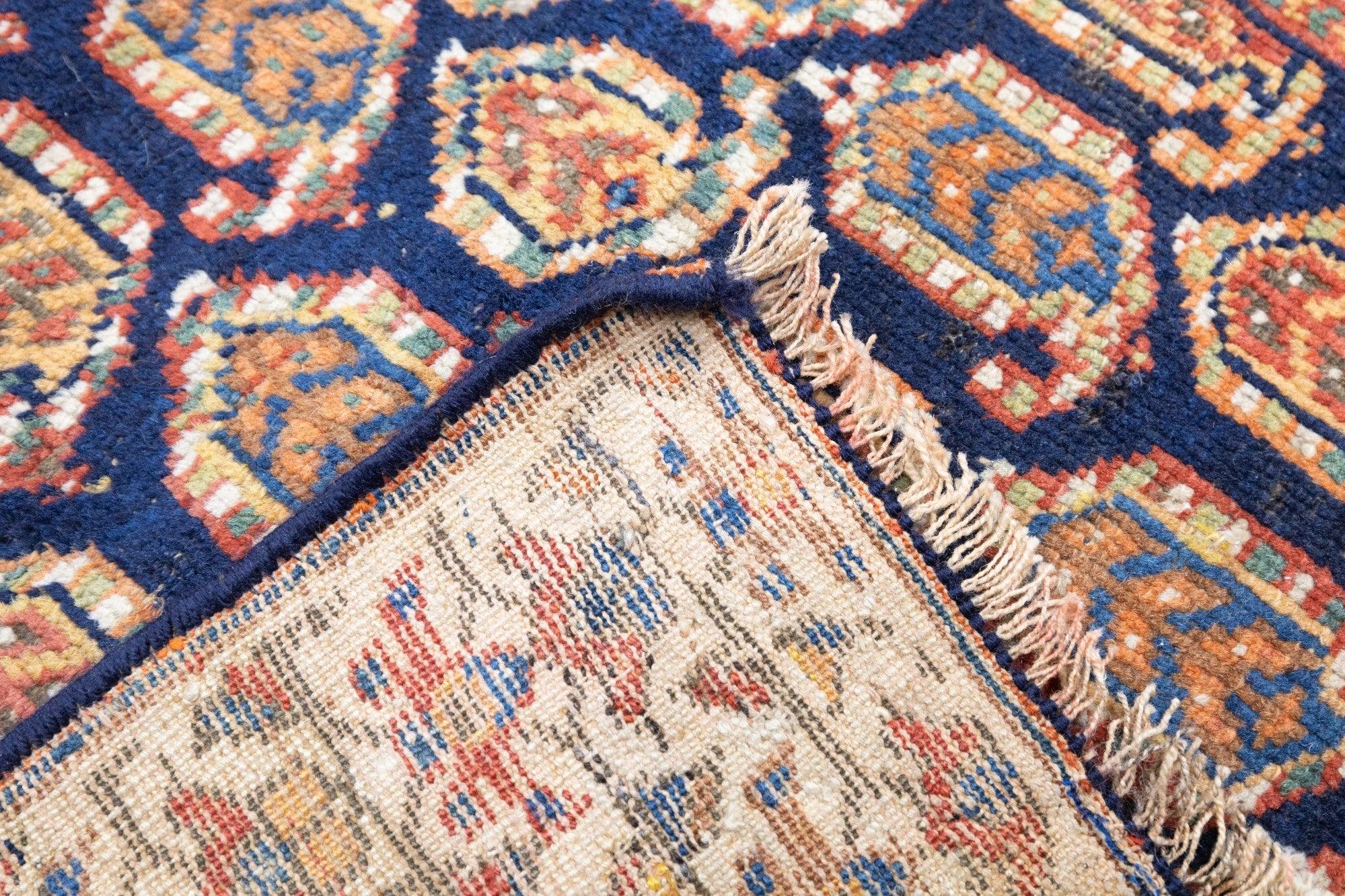 Antique Bidjar Rug 3'6'' x 4'5'' For Sale 1