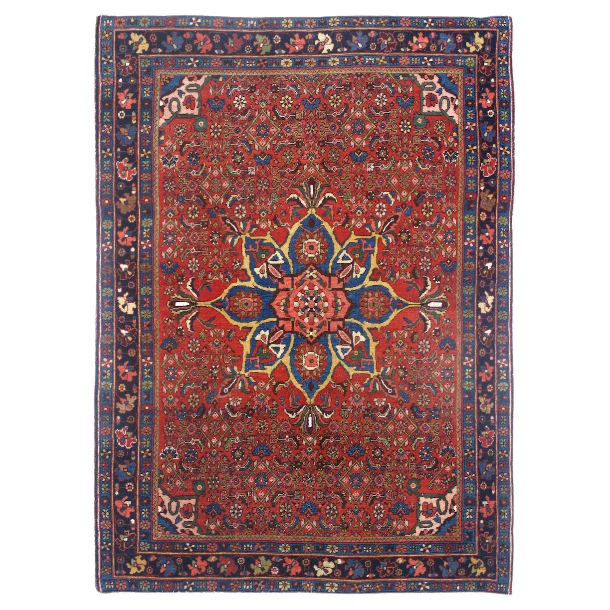 Antique Bidjar Rug 3'7'' x 5'2''