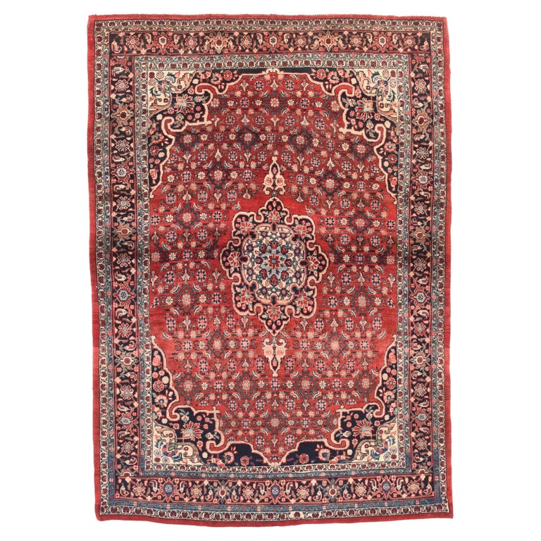 Antique Bidjar Rug For Sale at 1stDibs