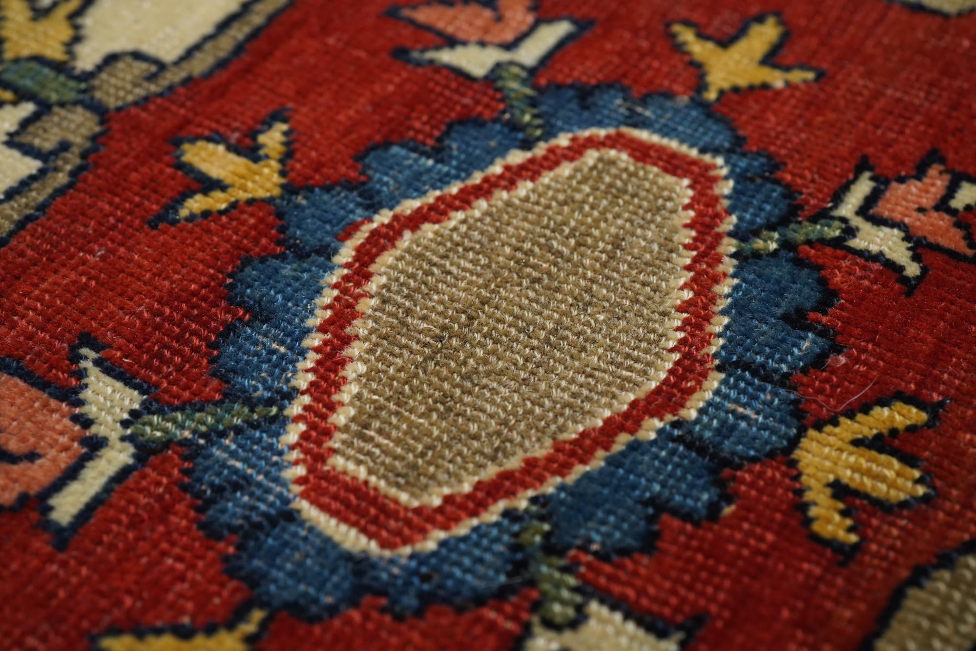 Wool Antique Bidjar Rug 4'10'' x 7'3'' For Sale