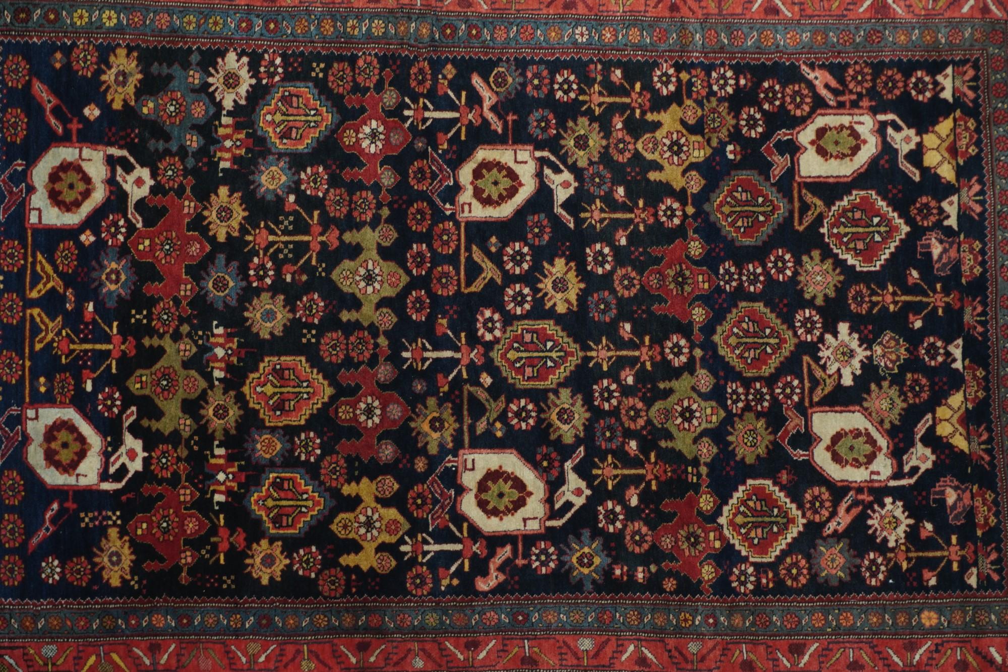 Persian Antique Bidjar Rug For Sale