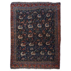 Antique Bidjar Rug 4'3'' x 5'6''