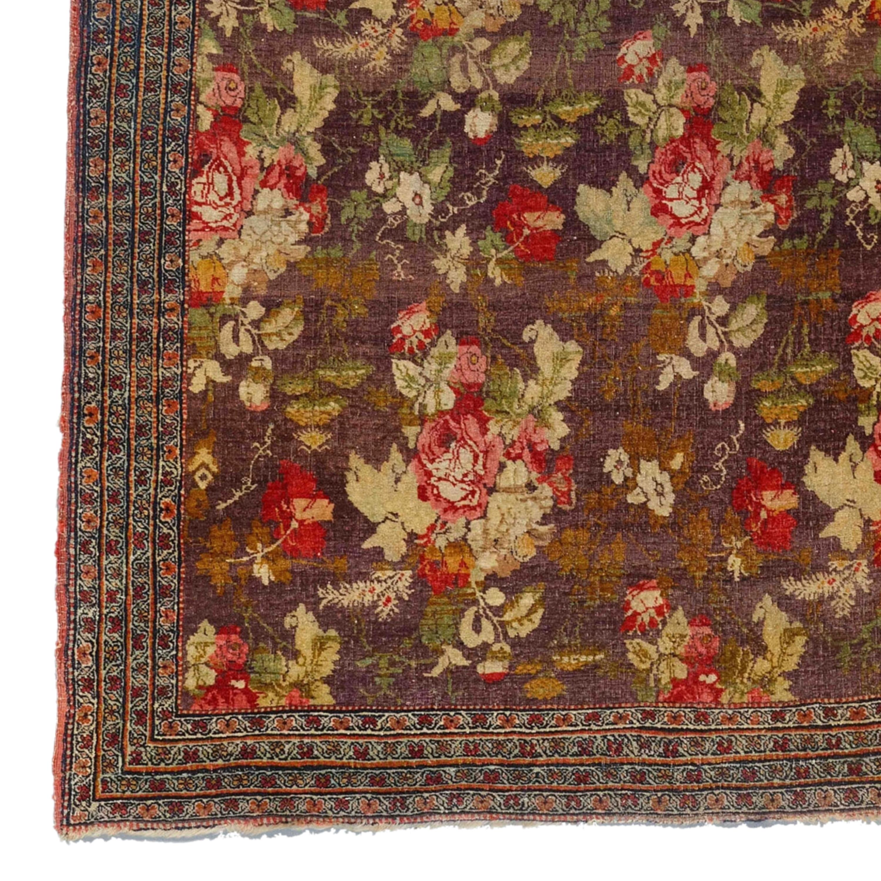 Middle of 19th Century Bidjar Rug
Antique Bidjar Rug  Size : 120 x 193 cm

This wonderful carpet will fascinate you with its intricate designs and vibrant colors that reflect the rich history and craftsmanship of the period. Each stitch tells the