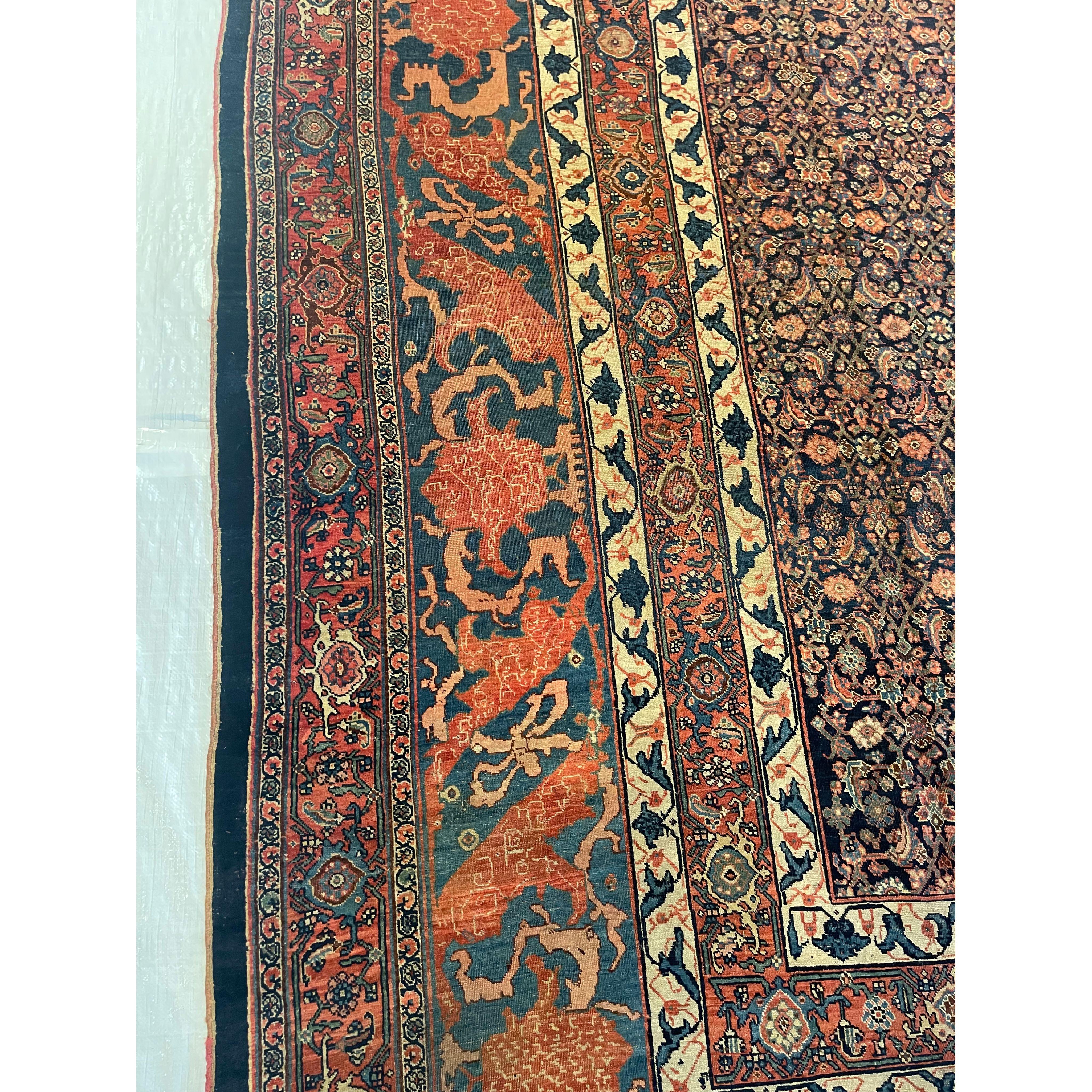 Antique Bidjar Rugs Bidjar is a town in Persian Kurdistan located in north-west Persia. The Bidjar name is also used to describe the antique rugs that were produced in the many villages in the surrounding vicinity. The Bidjar is noted as being the