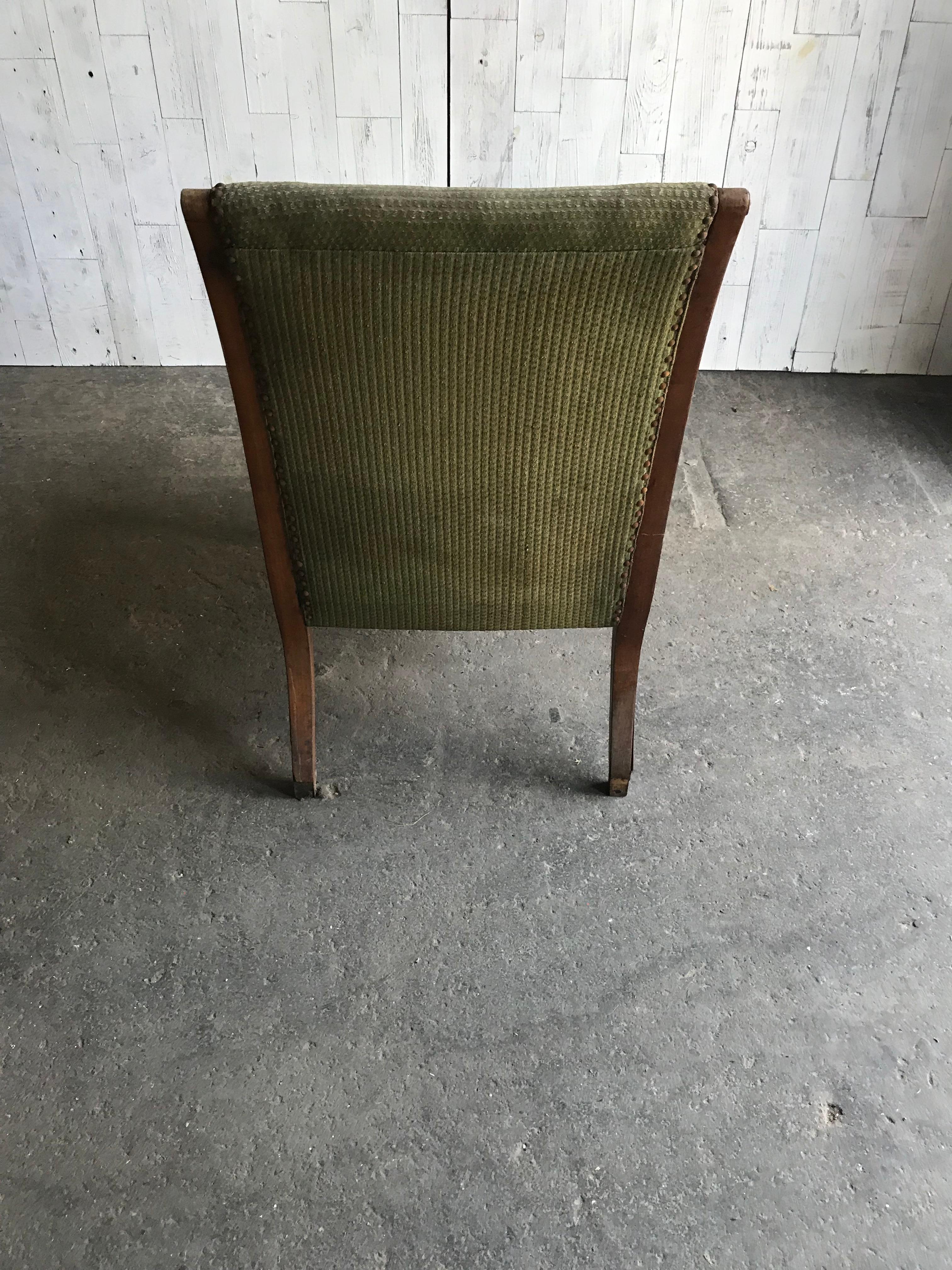 Early 20th Century Antique Biedermeier Armchair, circa 1900 For Sale