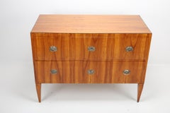 Antique Biedermeier Cherry Wood Chest of Drawers