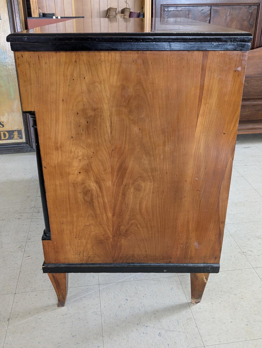 Wood Antique Biedermeier Commode/Chest of Drawers, 35