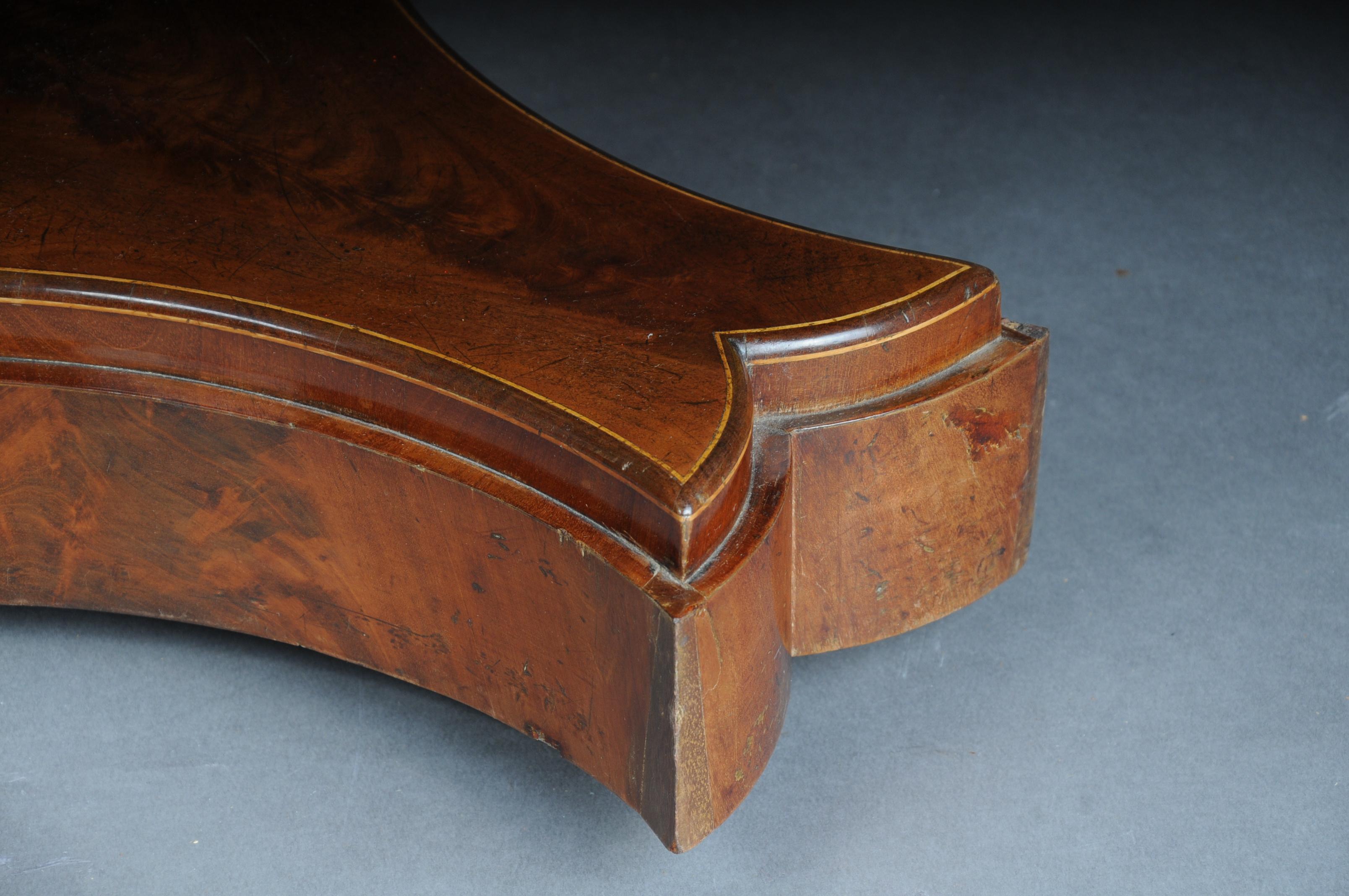 Antique Biedermeier dining table/dining table, mahogany, around 1820 7