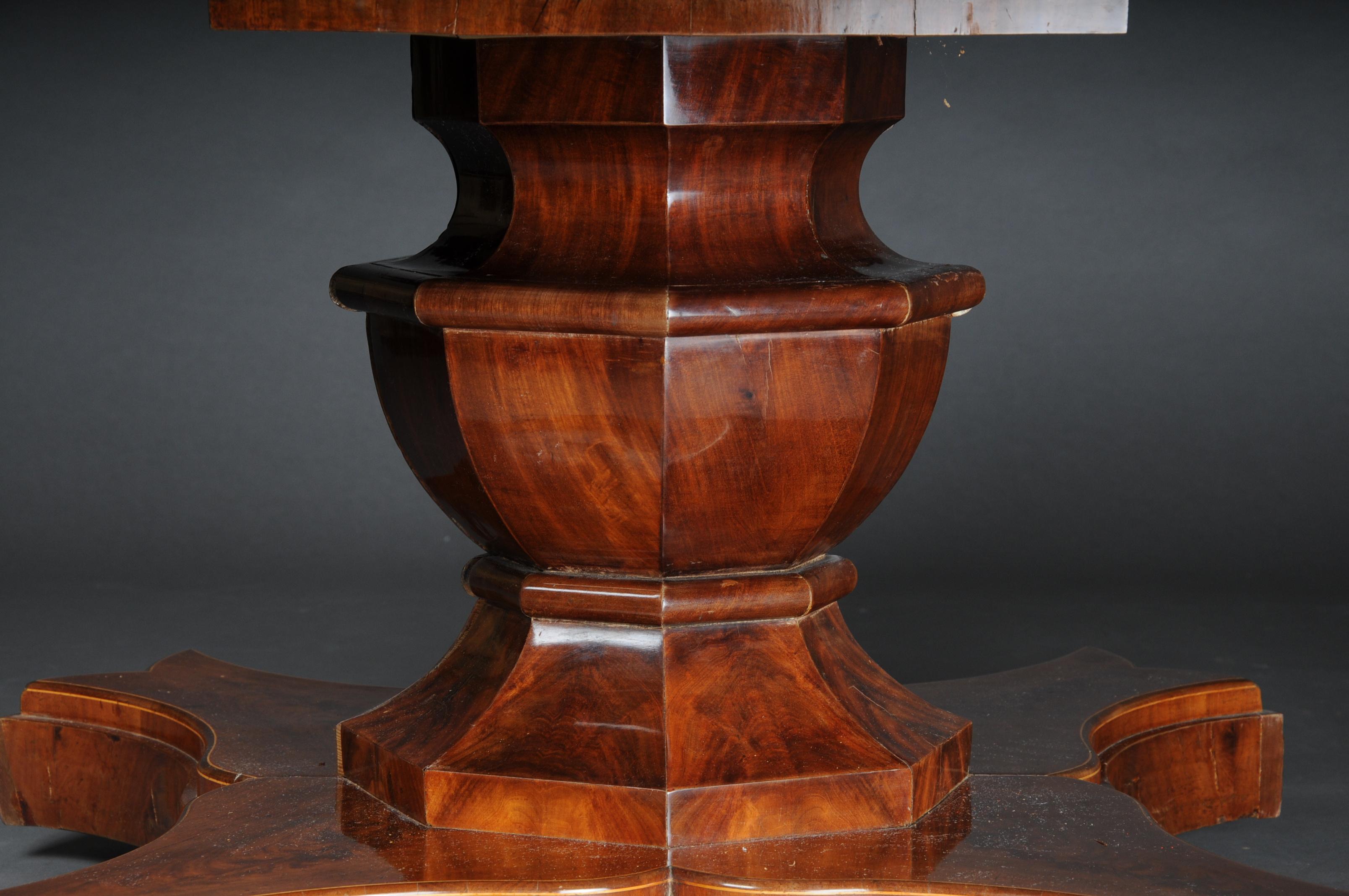 Antique Biedermeier dining table/dining table, mahogany, around 1820 1