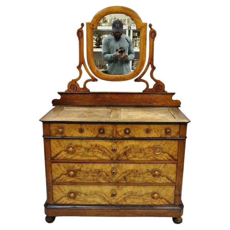 Antique Dresser With Mirror - 226 For Sale on 1stDibs | antique dresser ...