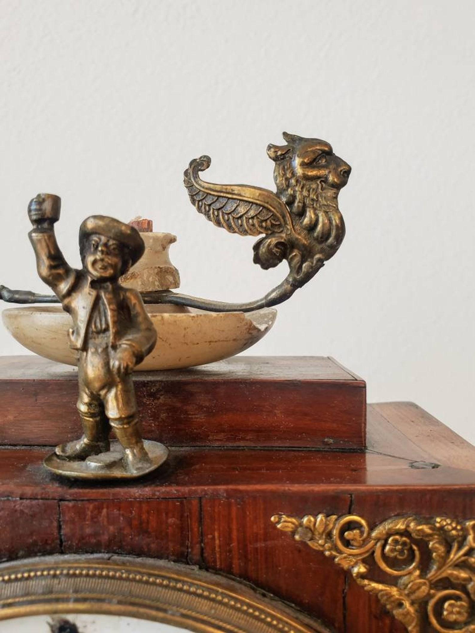 Antique Biedermeier Mantel Clock 2