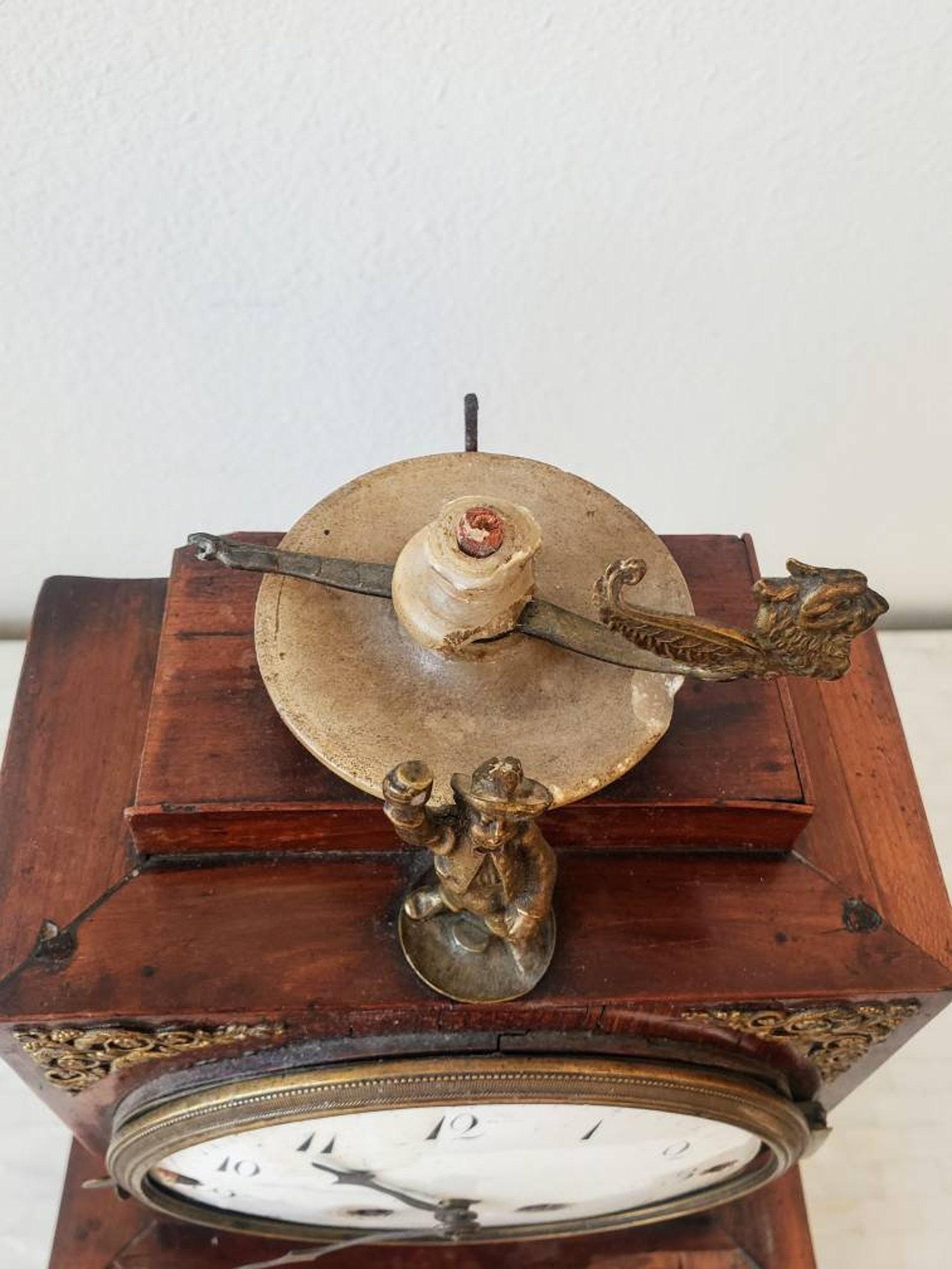 Antique Biedermeier Mantel Clock 3