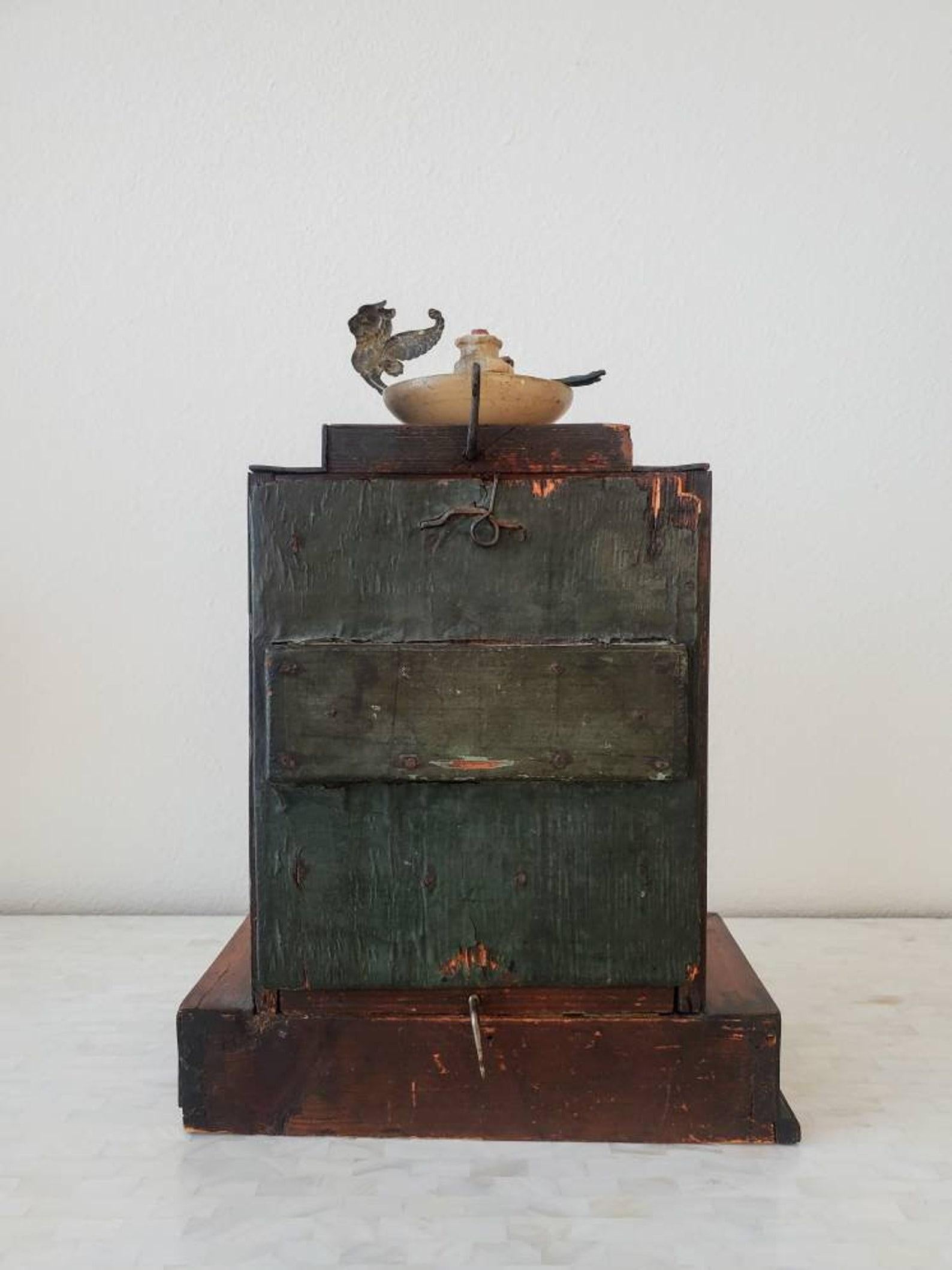 Antique Biedermeier Mantel Clock 4