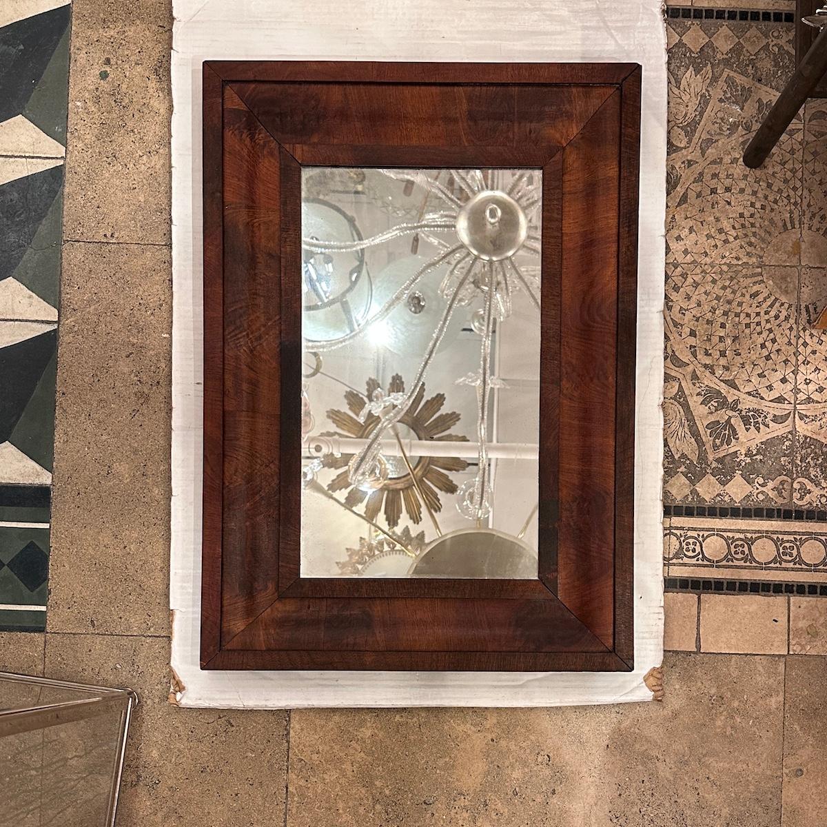Italian Antique Biedermeier Mirror For Sale