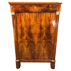 Antique Biedermeier Secretary Desk, Germany 1820