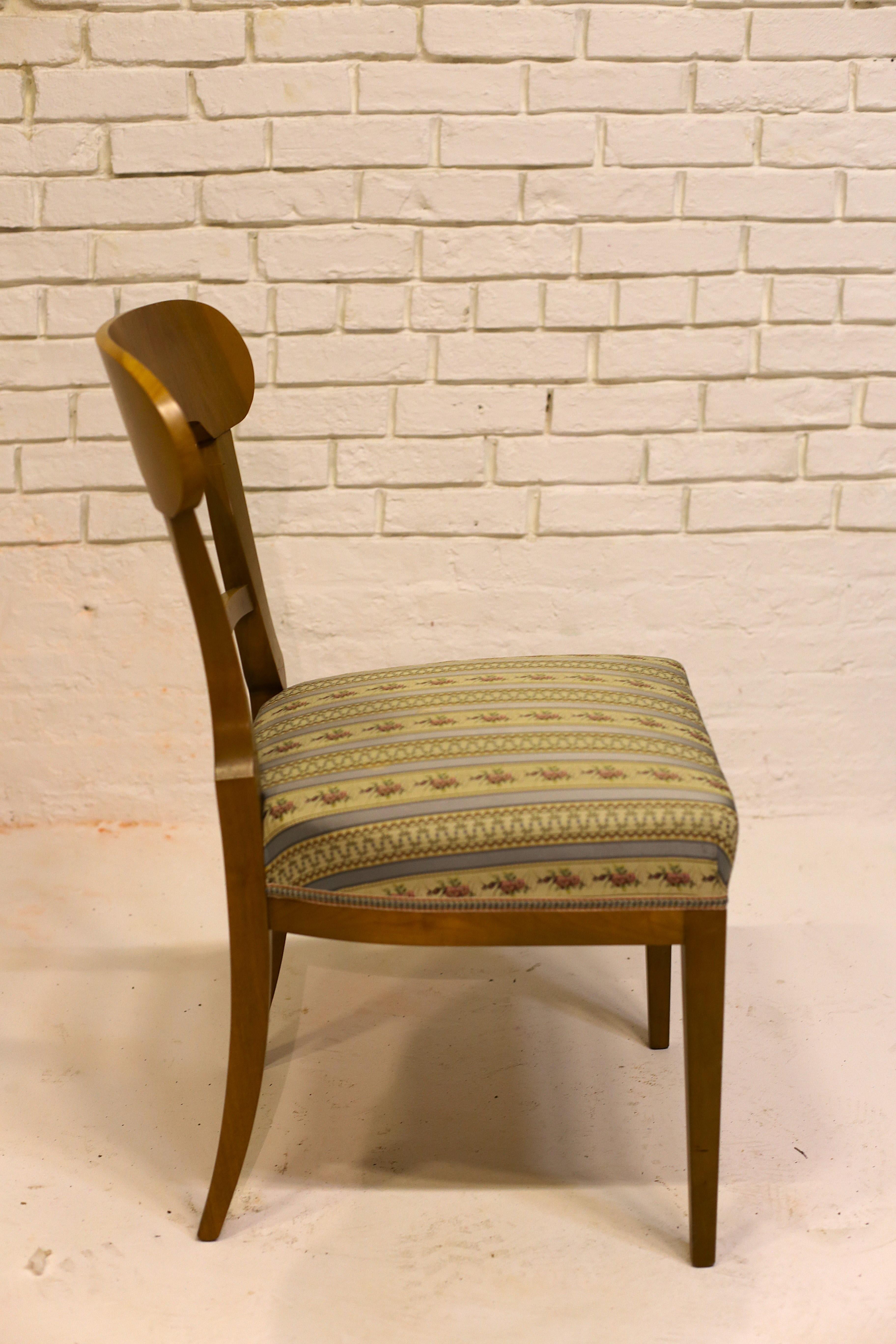 Antiker Biedermeier Beistellstuhl 