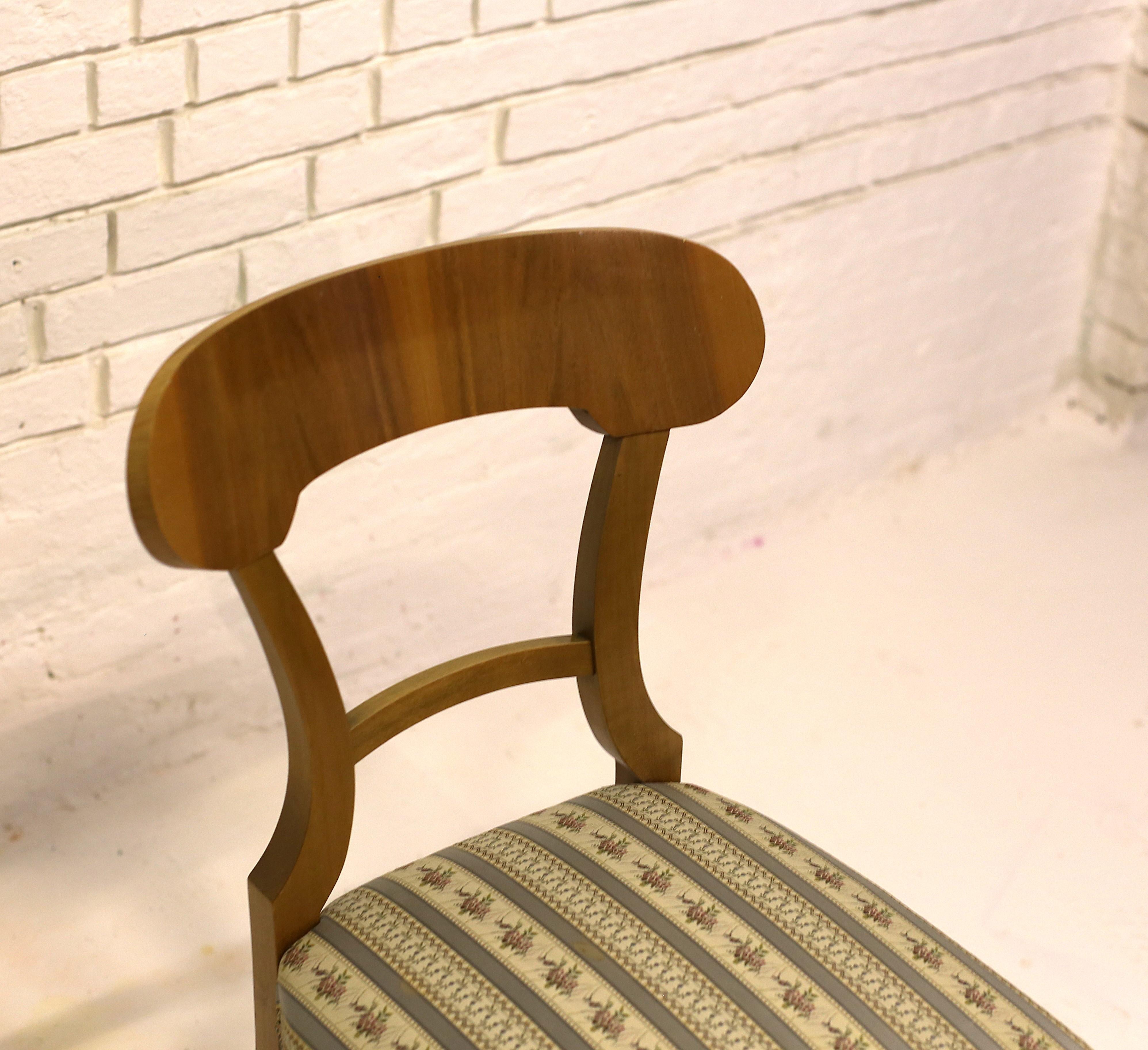 Antiker Biedermeier Beistellstuhl 