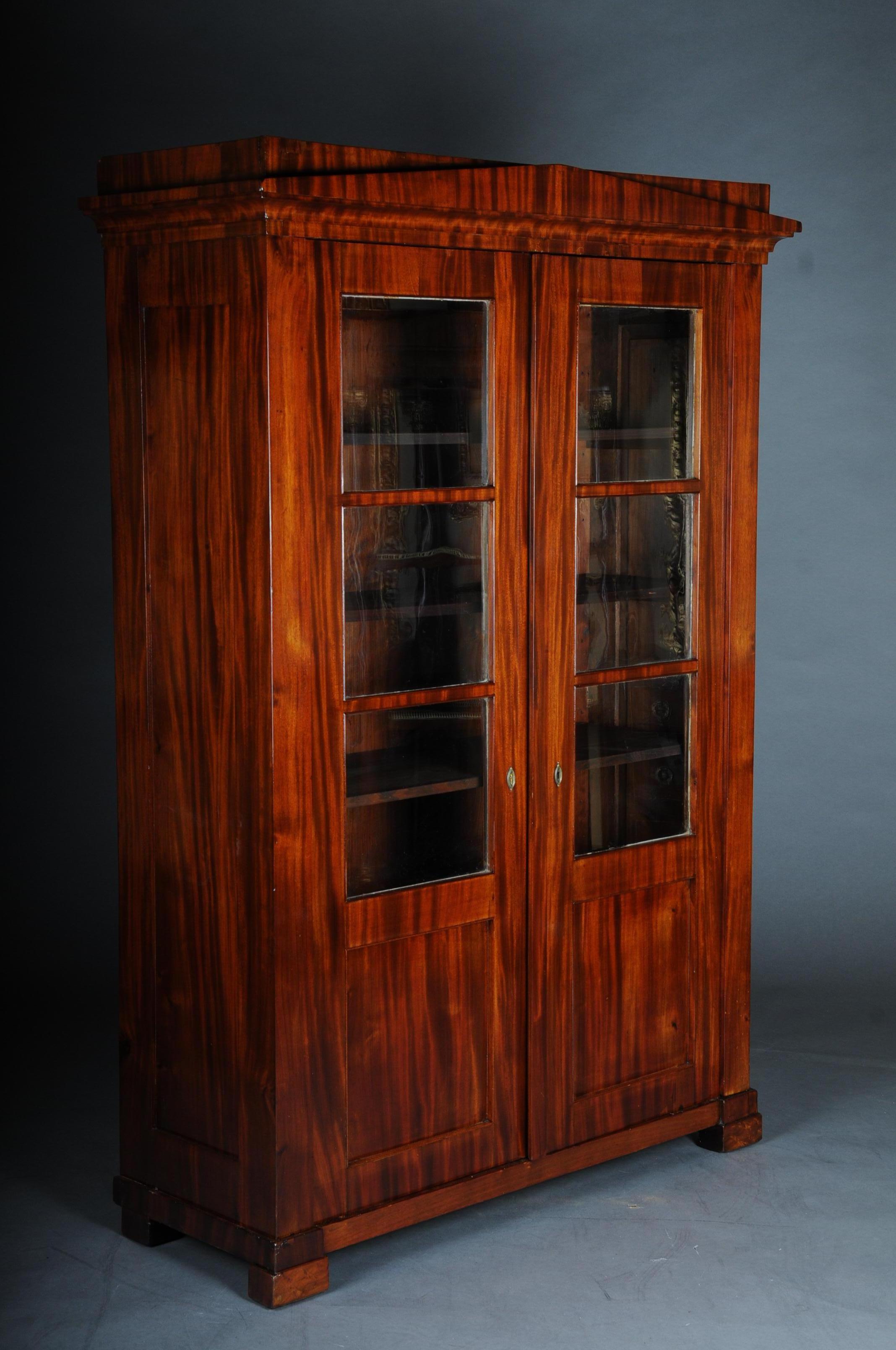 Antique Biedermeier Showcase / Bookcase, circa 1825 For Sale 6