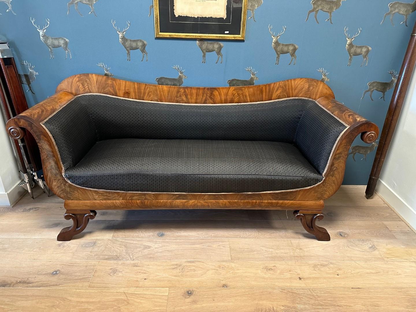 Dutch Antique biedermeier sofa