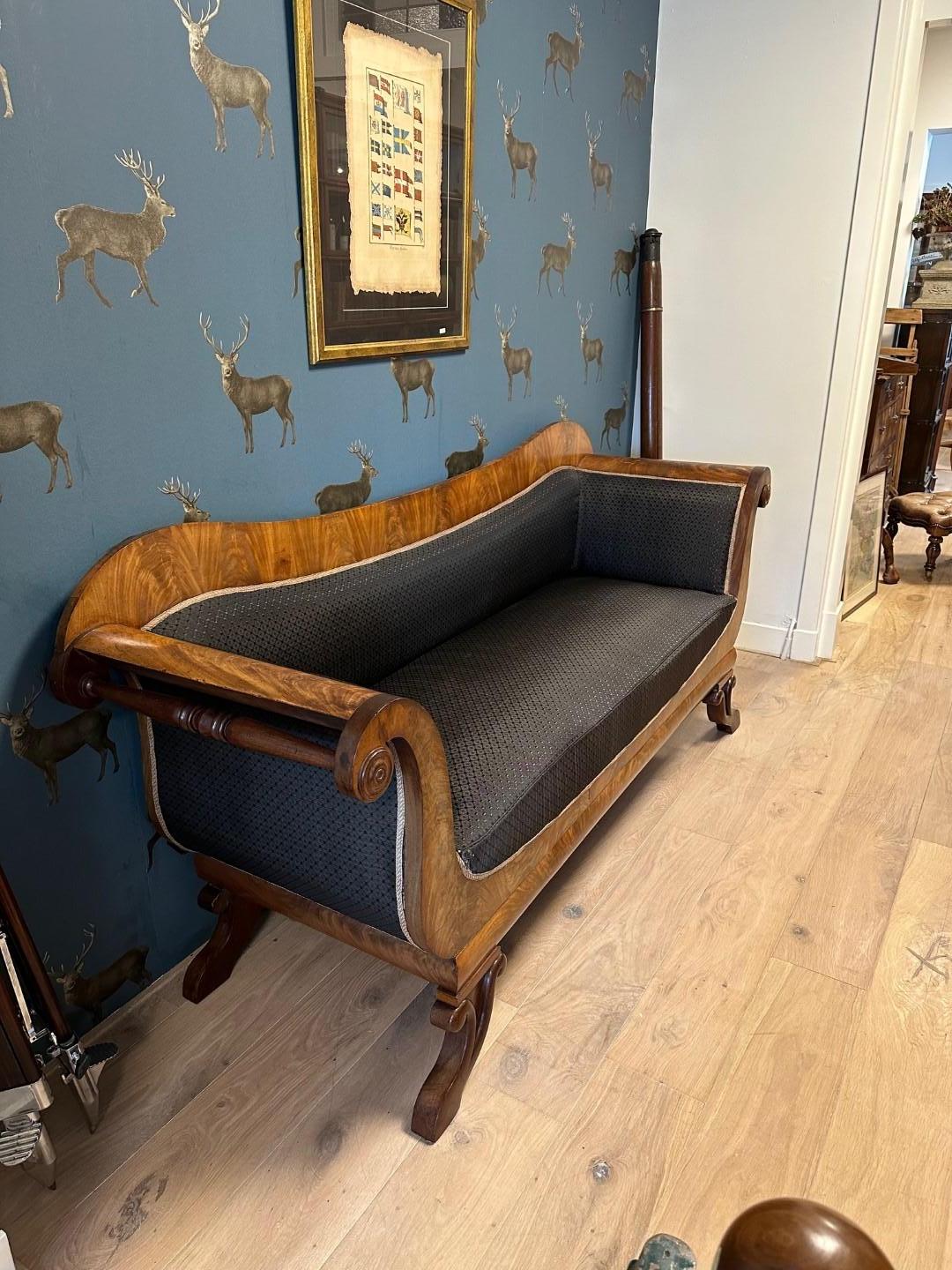 Antique biedermeier sofa In Good Condition In Eindhoven, NL