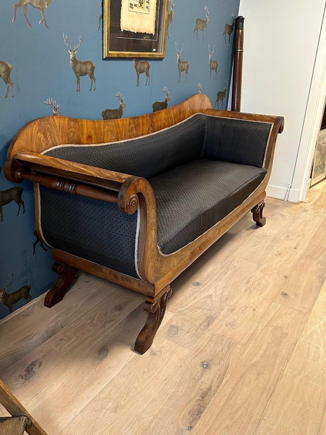 Antique biedermeier sofa 1