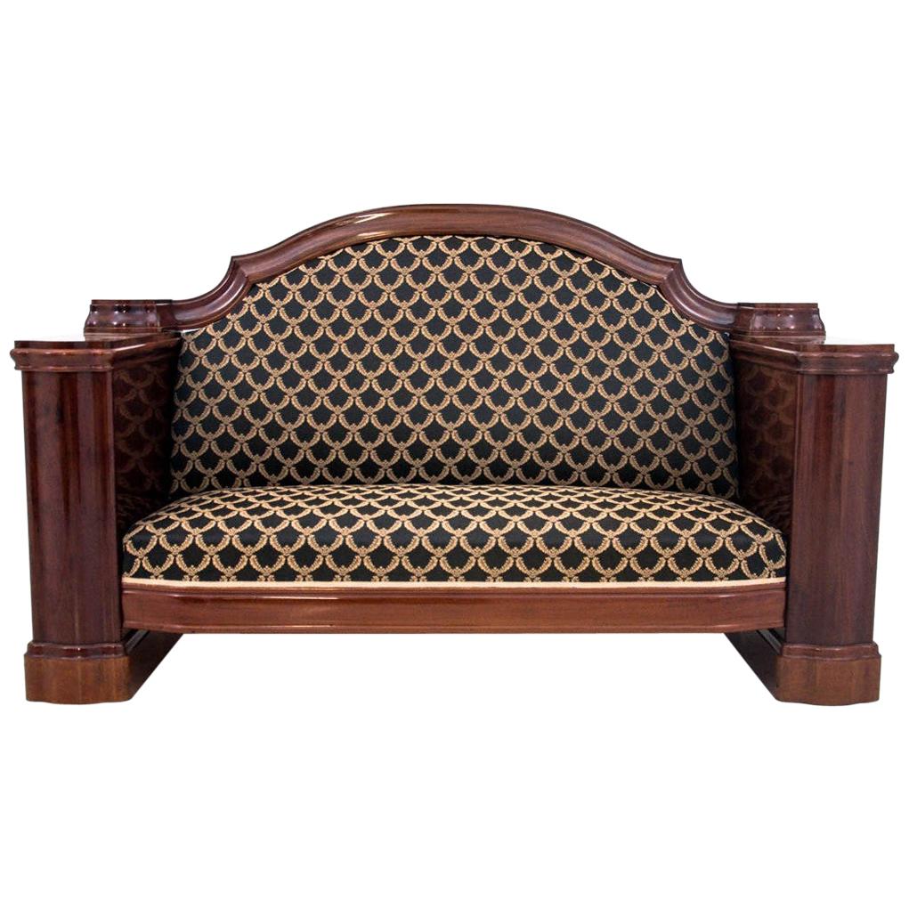 Antique Biedermeier Sofa from circa 1870, Renovated