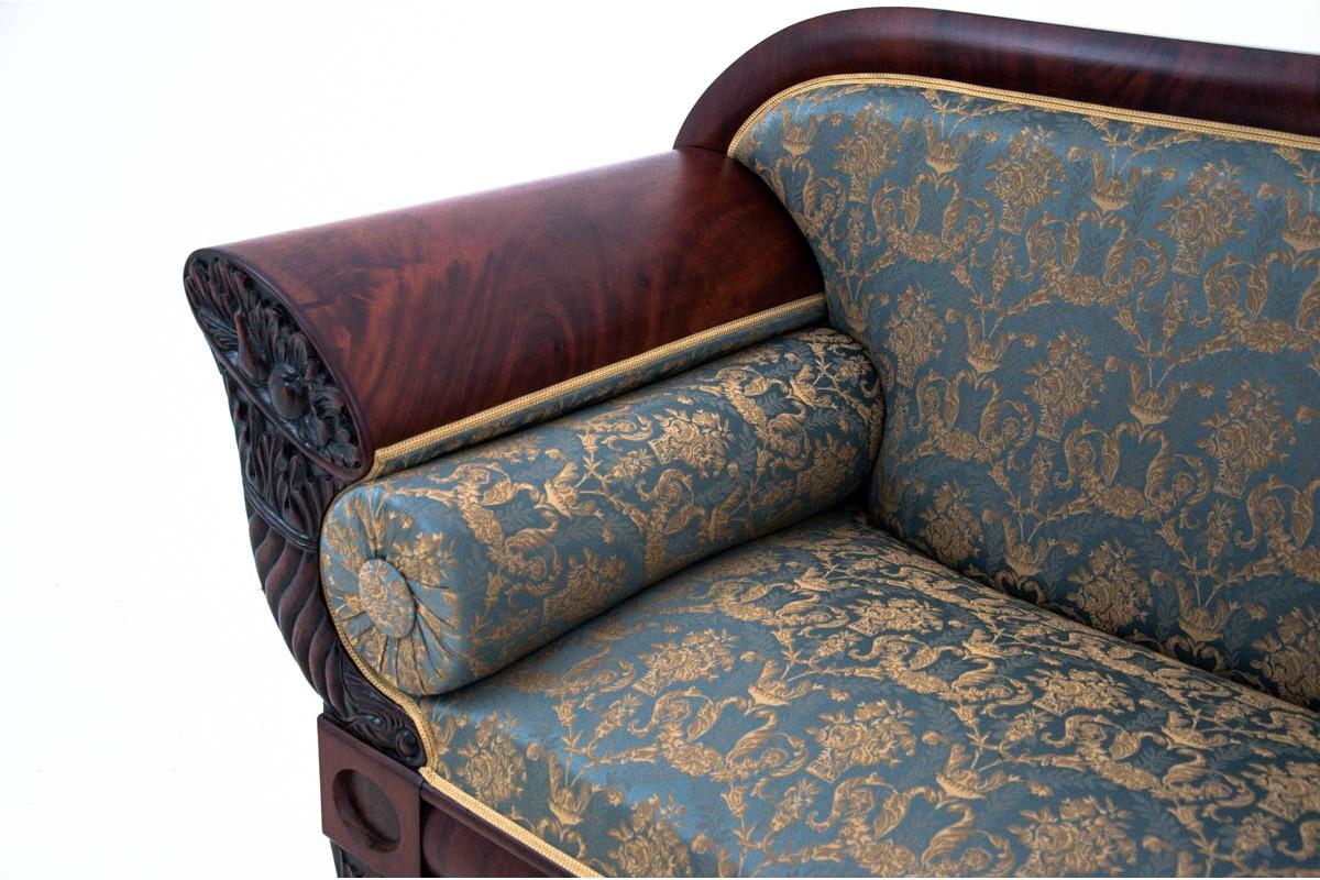 German Antique Biedermeier Sofa from circa 1900, Renovated