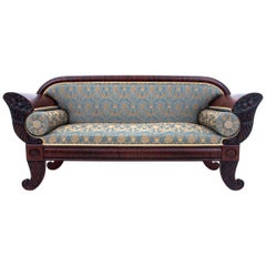 Antique Biedermeier Sofa from circa 1900, Renovated