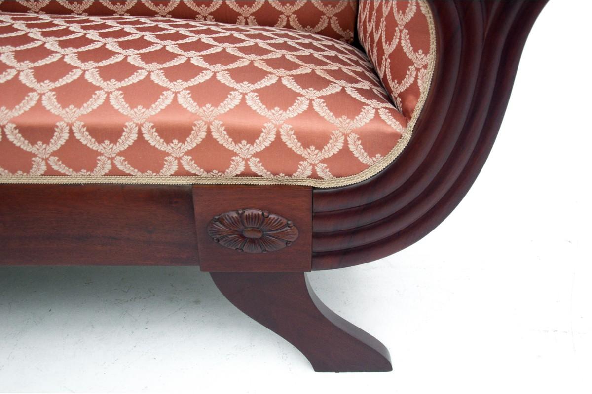 Antikes Biedermeier Sofa, Nordeuropa, um 1860, restauriert im Angebot 3