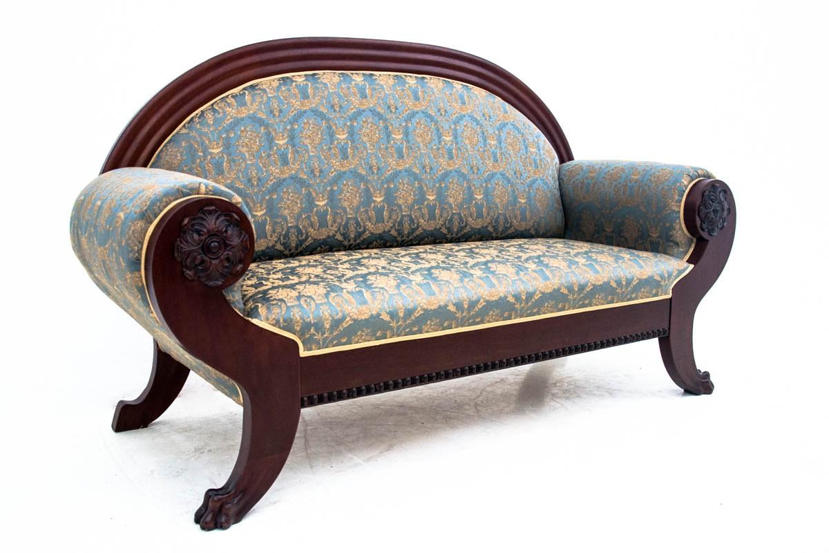 Early 20th Century Antique Biedermeier Sofa, Northern Europe, circa 1920, Renovated