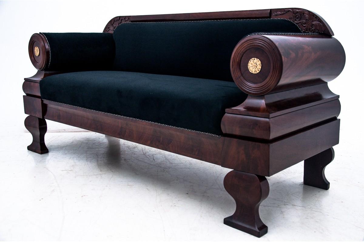 Antique Biedermeier Sofa, Northern Europe, Late 19th Century 5