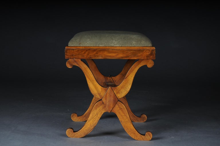 Antique Biedermeier Stool/Bench Walnut, Southern German, circa 1825 at ...