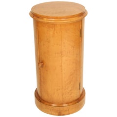 Antique Biedermeier Style Cylinder Commode