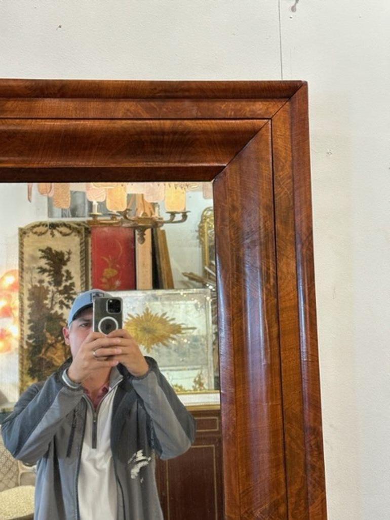 Antiker Biedermeier-Stil-Spiegel im Zustand „Gut“ im Angebot in Dallas, TX