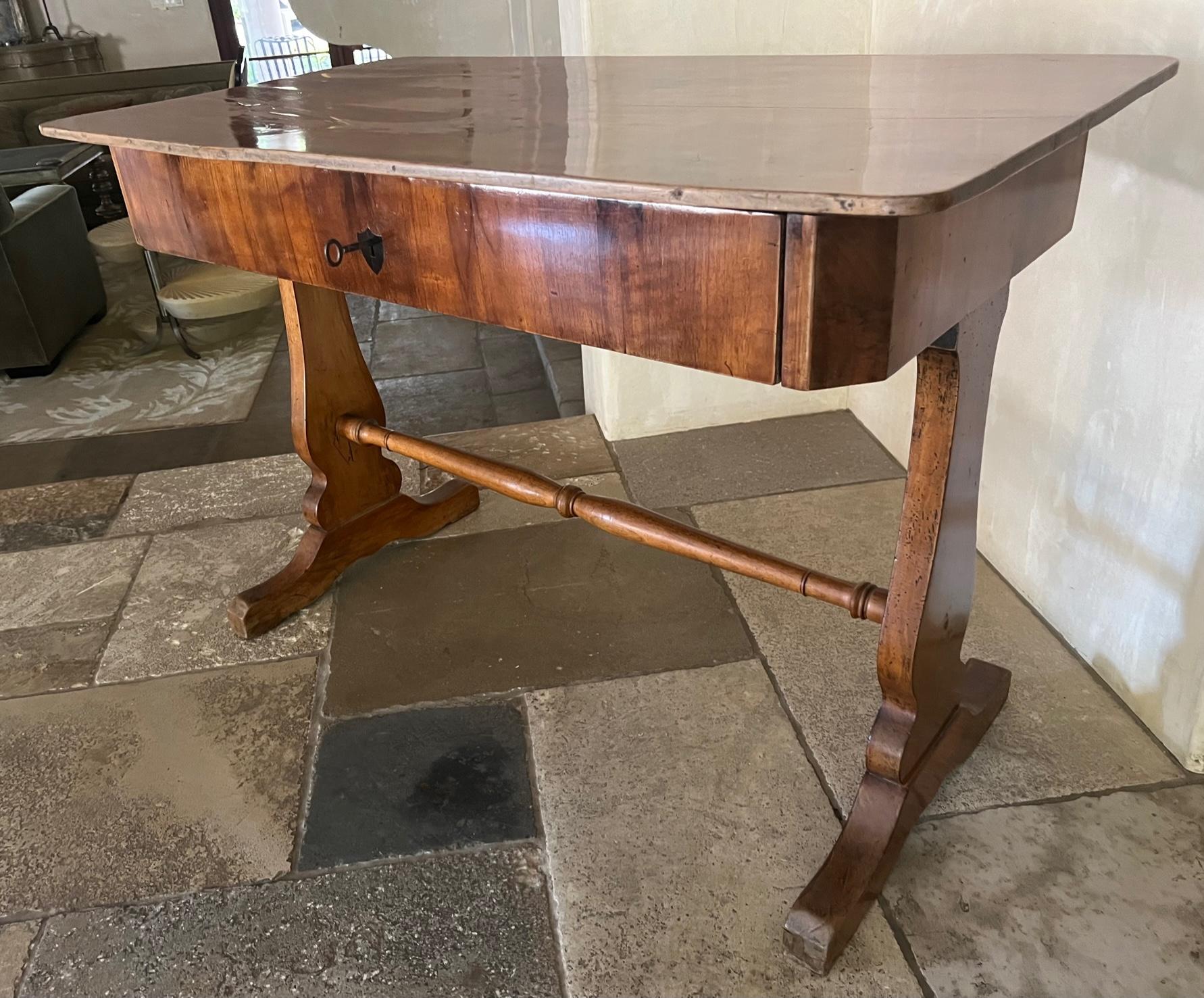 Antique Biedermeier Table, c. 1840-1850 For Sale 9