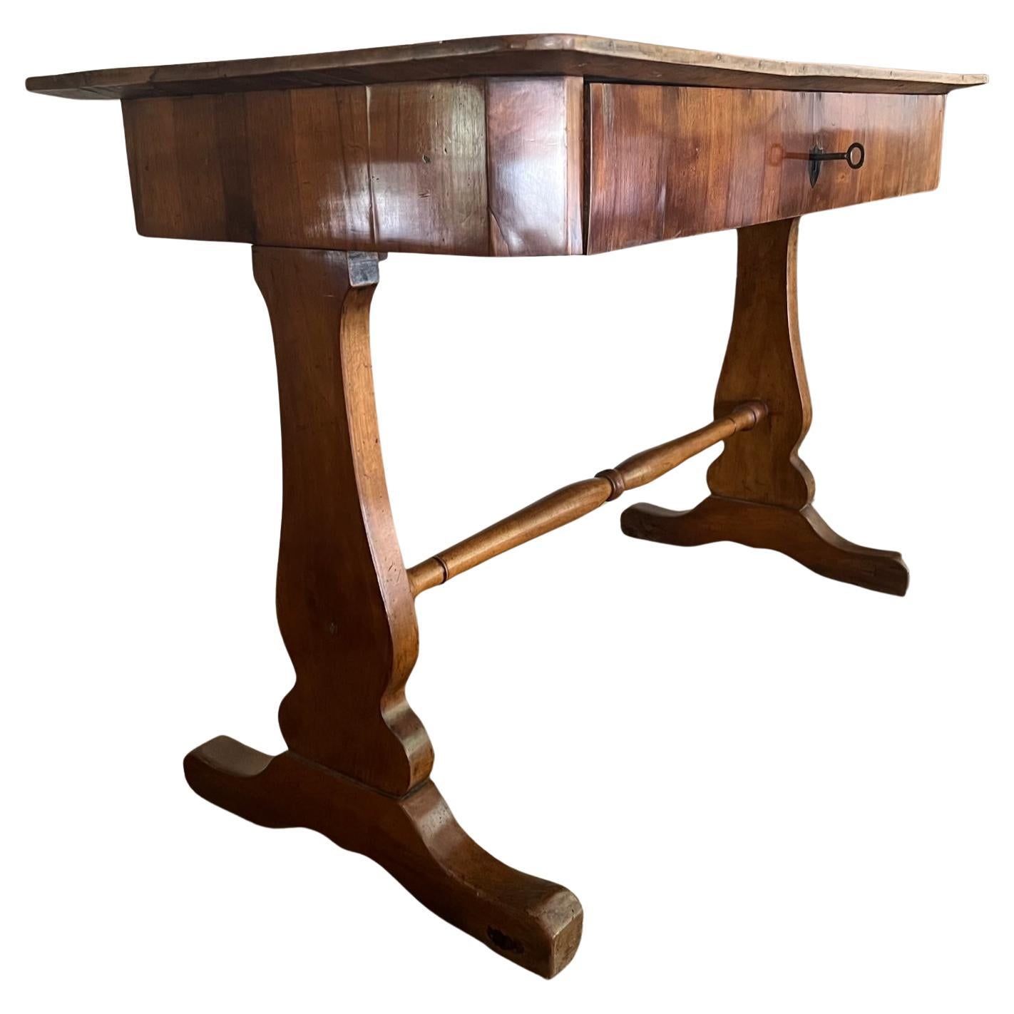 Antique Biedermeier Table, c. 1840-1850 For Sale