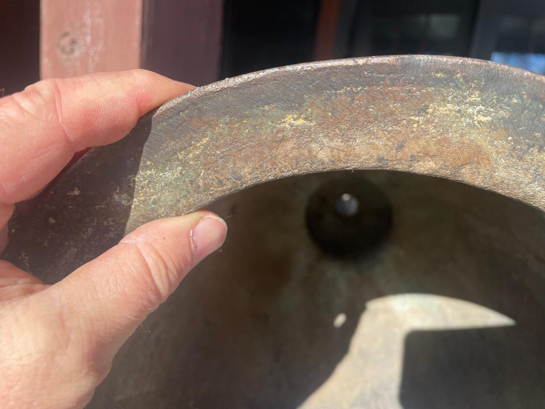 Antique Big Bronze Bell with Big Resonating Sound 4