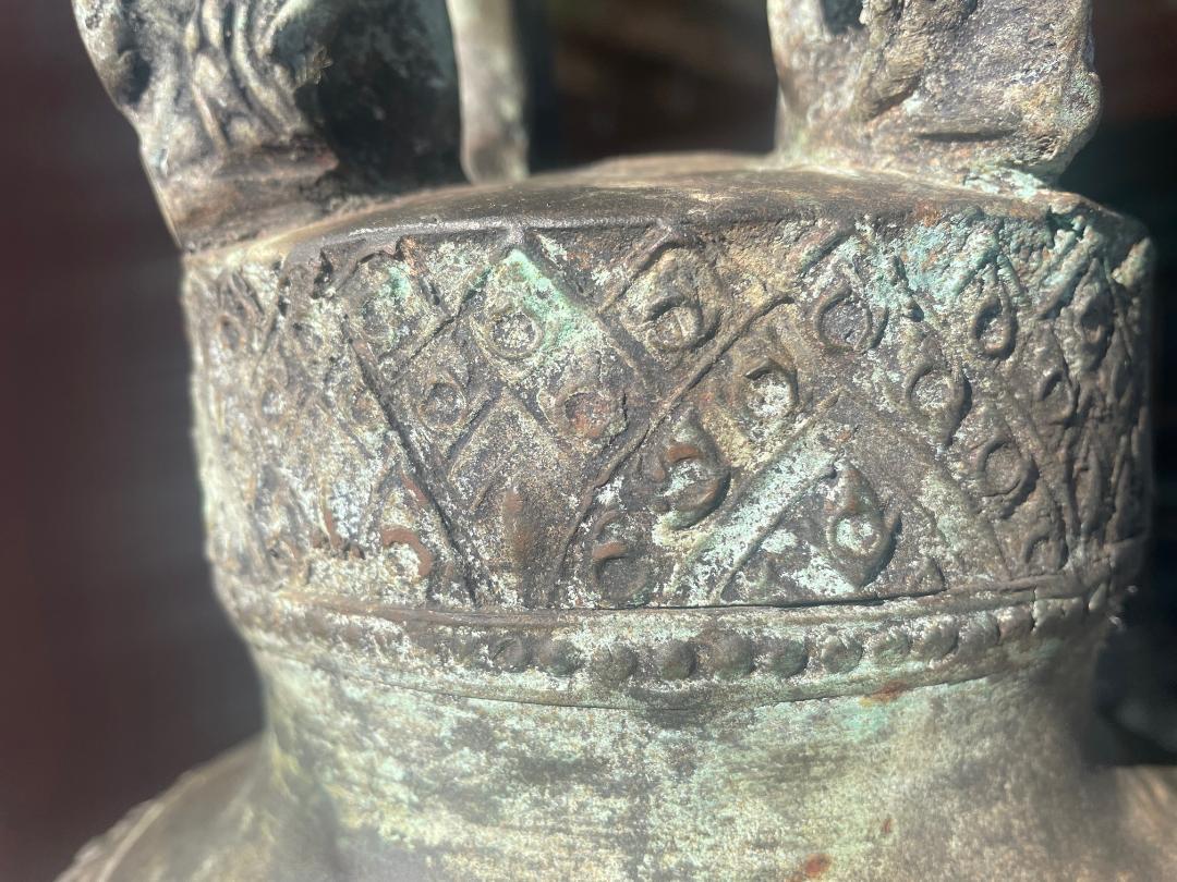 Early 20th Century Antique Big Bronze Bell with Big Resonating Sound