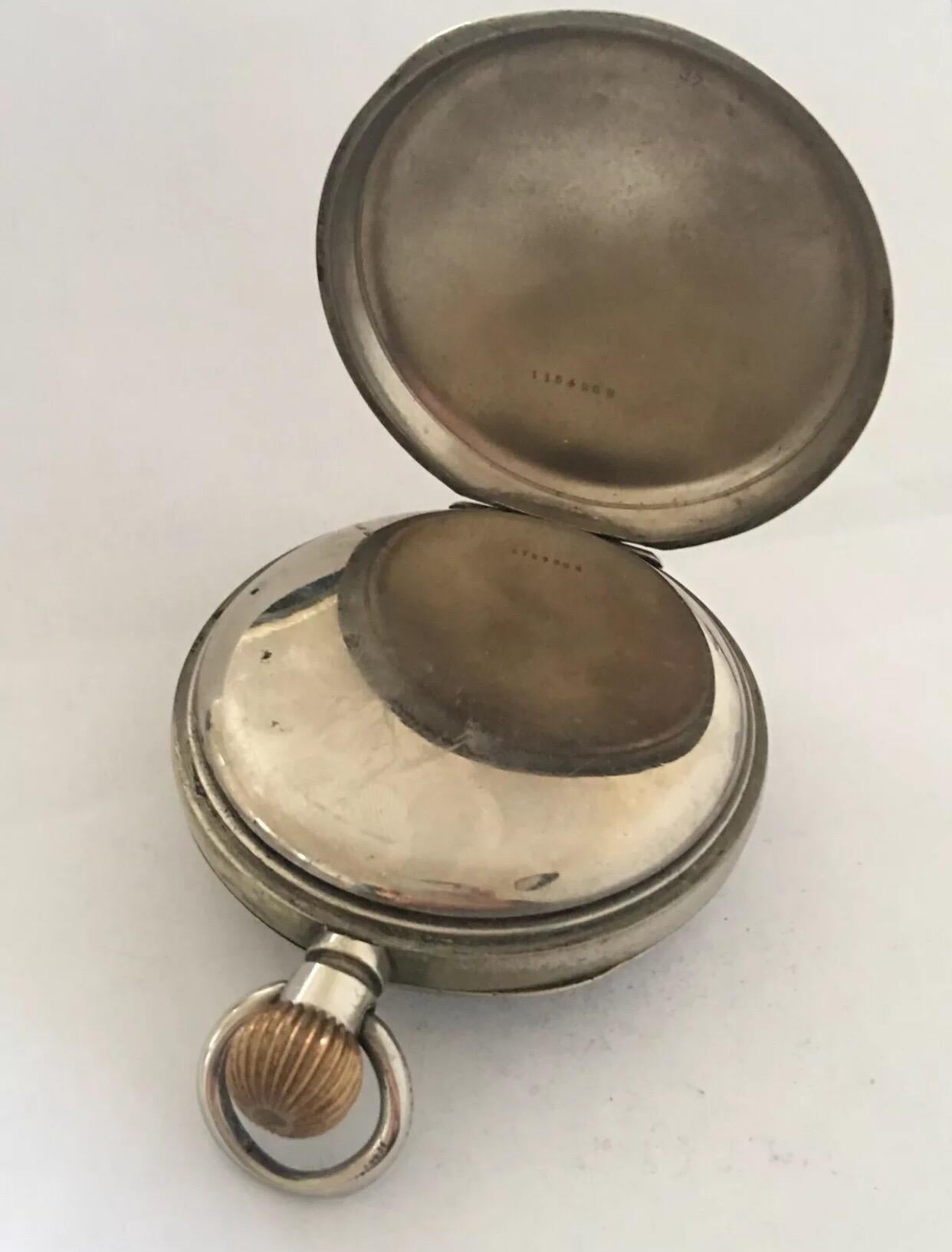 8 day pocket watch antique