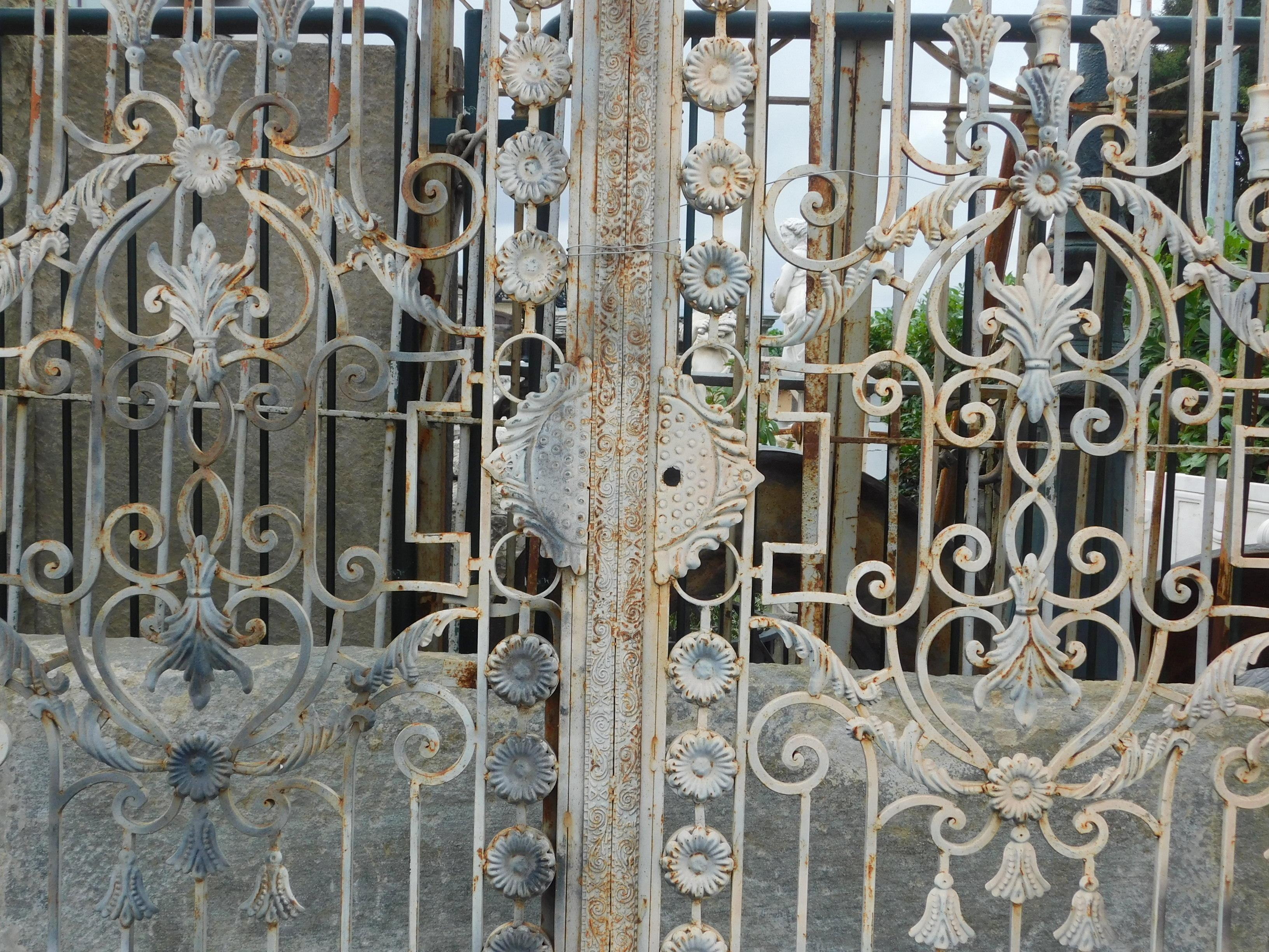 ornate iron gates