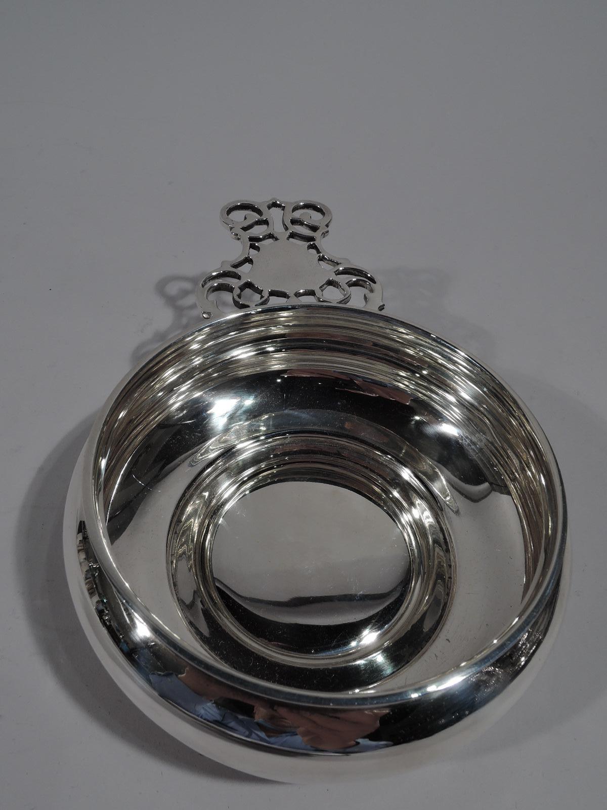 Colonial Revival Antique Bigelow, Kennard Sterling Silver Porringer