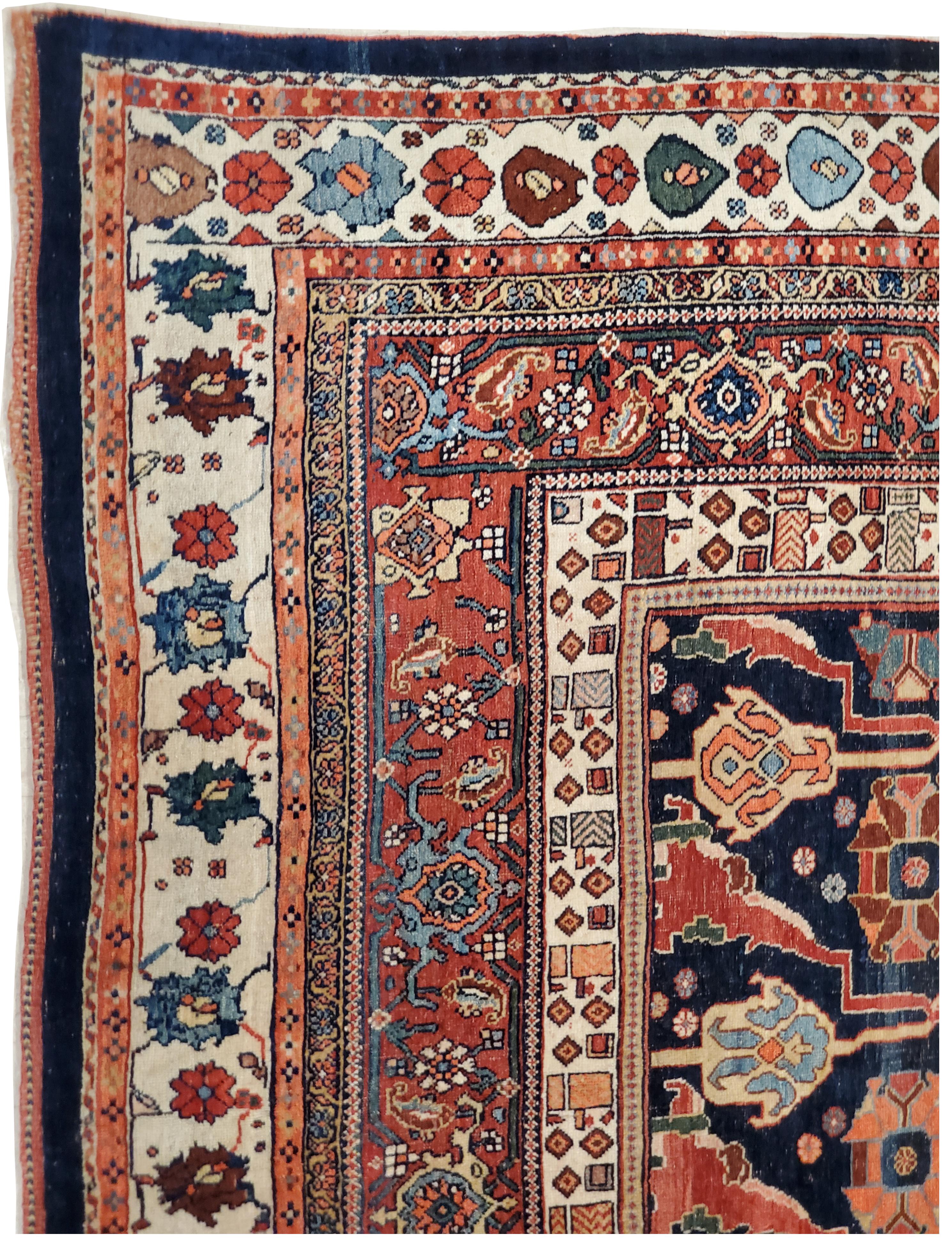 blue and green oriental rugs