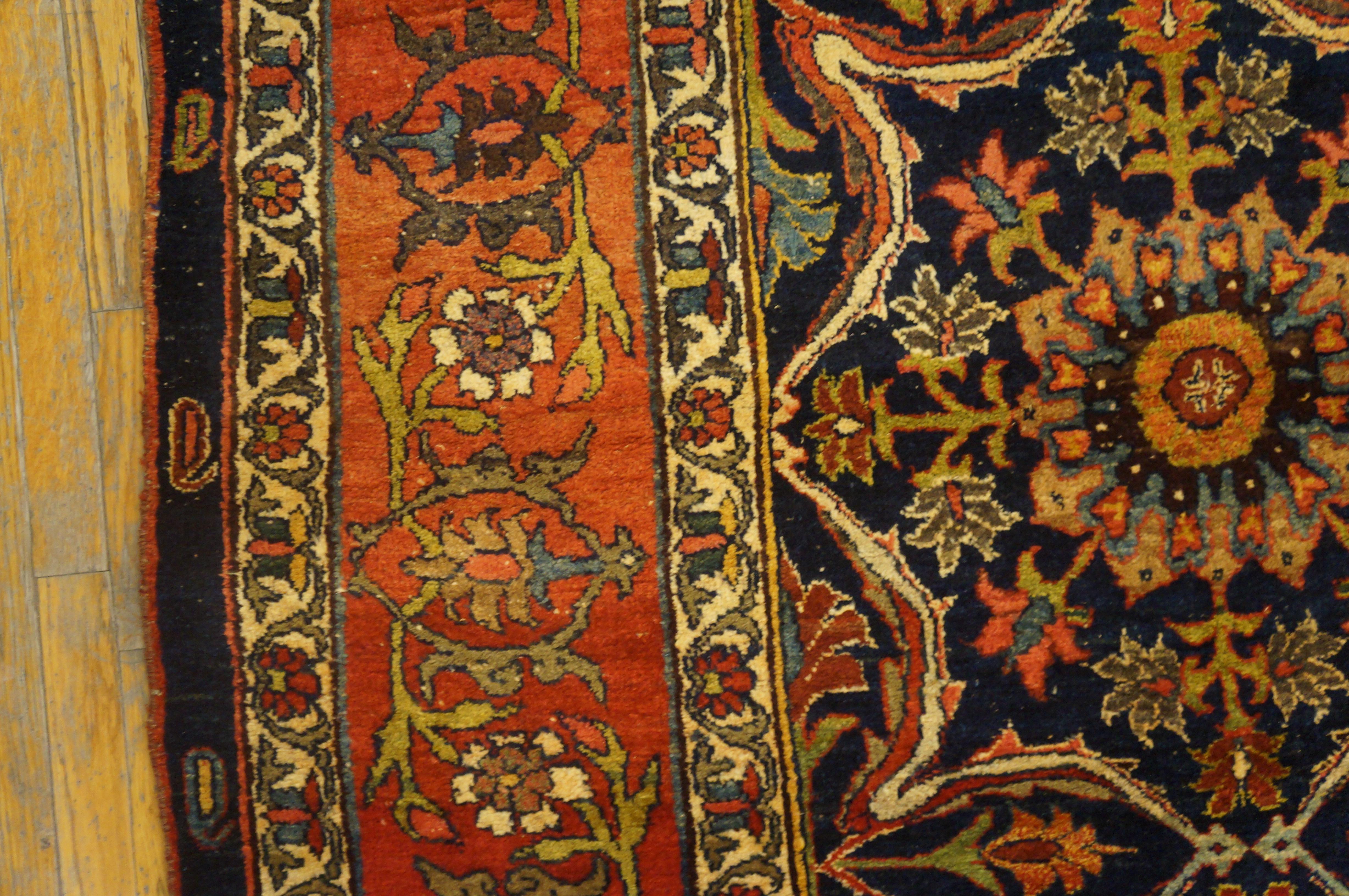 19th Century W. Persian Bijar Carpet ( 12' x 14'2